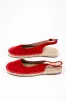 Juliet Espadrille Slingback Flat, Red | Beach by Matisse sold by North & Main Clothing Company