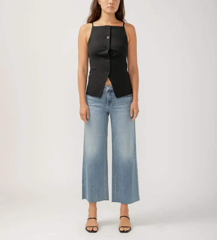Suki Ankle Wide Leg Jeans, Indigo | Silver Jeans Co sold by North & Main Clothing Company