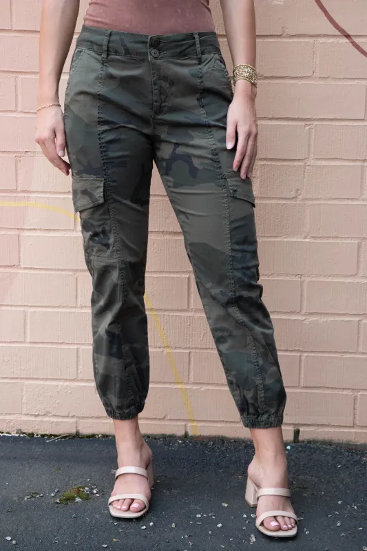 Rebel Cargo Pants, Hiker Camo | Sanctuary sold by North & Main Clothing Company