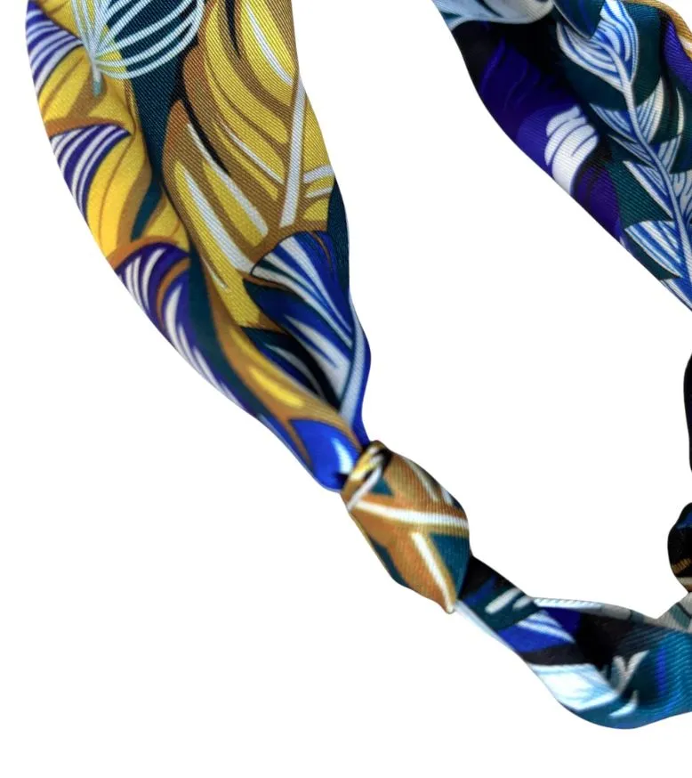 Indigo Pearl Heart Scarf Necklace, Blue | Nora James Jewelry sold by North & Main Clothing Company product image thumbnail 2