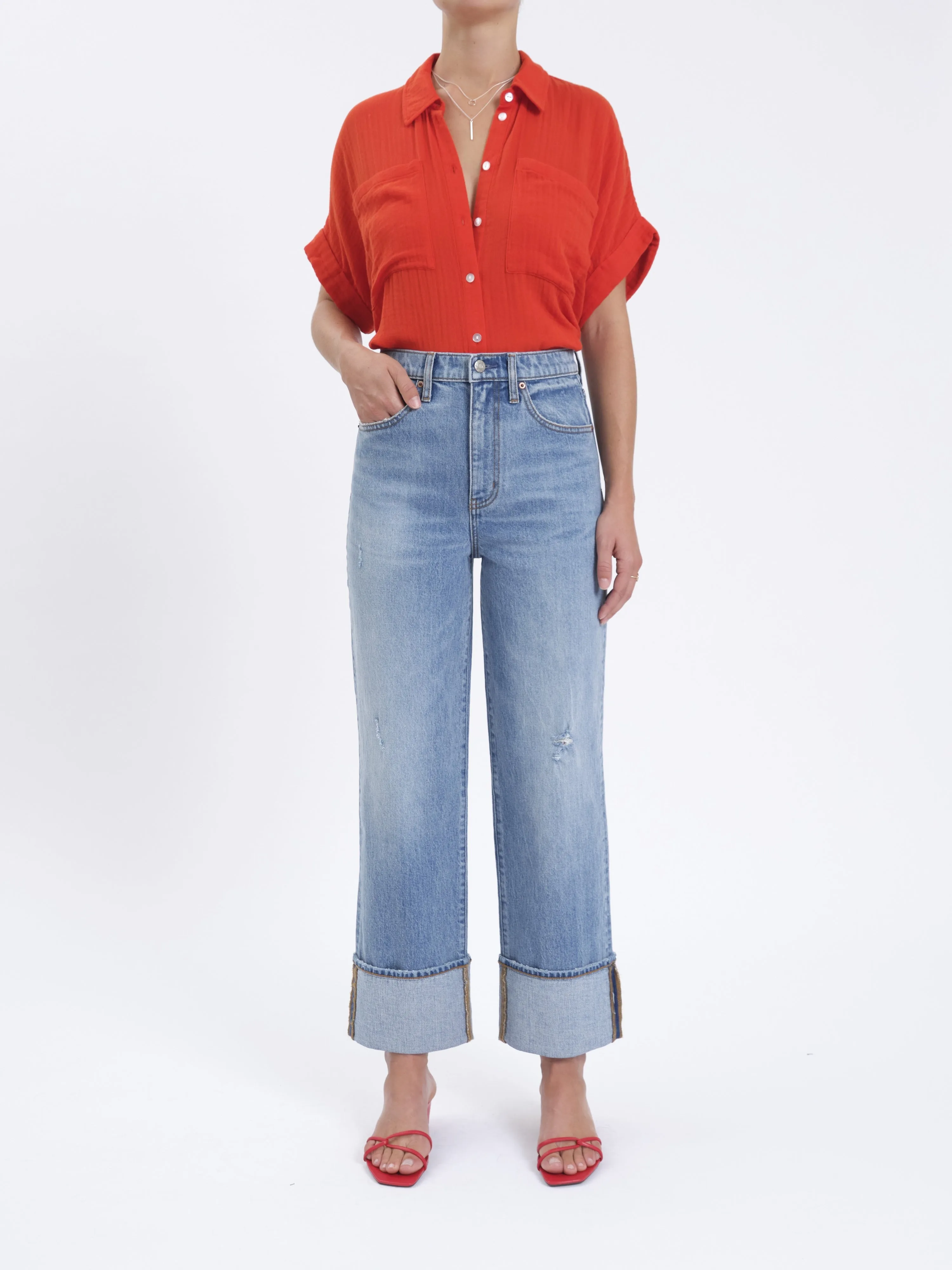 Eastside High Rise Loose Jean, Be Mine Vintage | Daze sold by North & Main Clothing Company