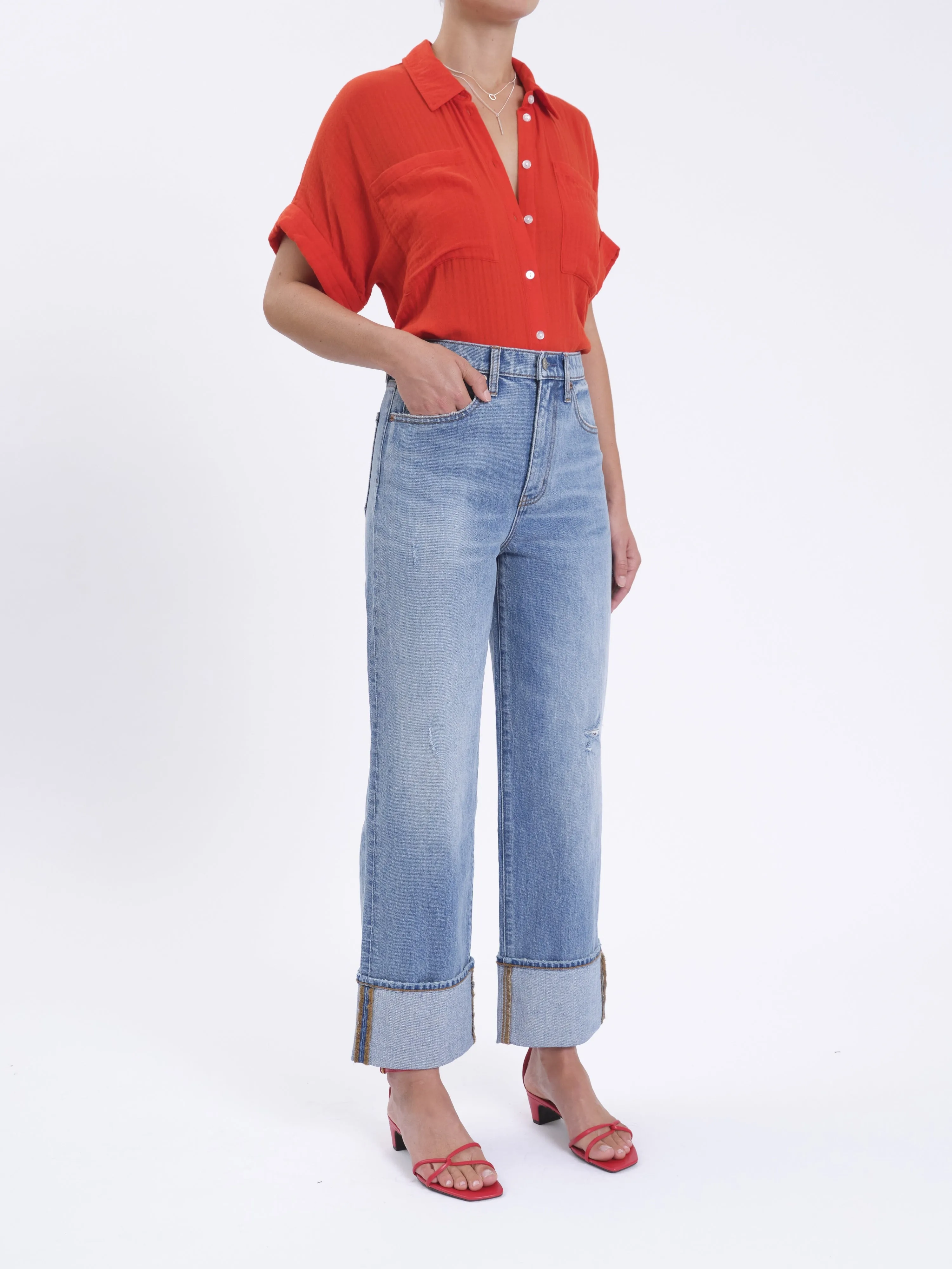 Eastside High Rise Loose Jean, Be Mine Vintage | Daze sold by North & Main Clothing Company product image thumbnail 2