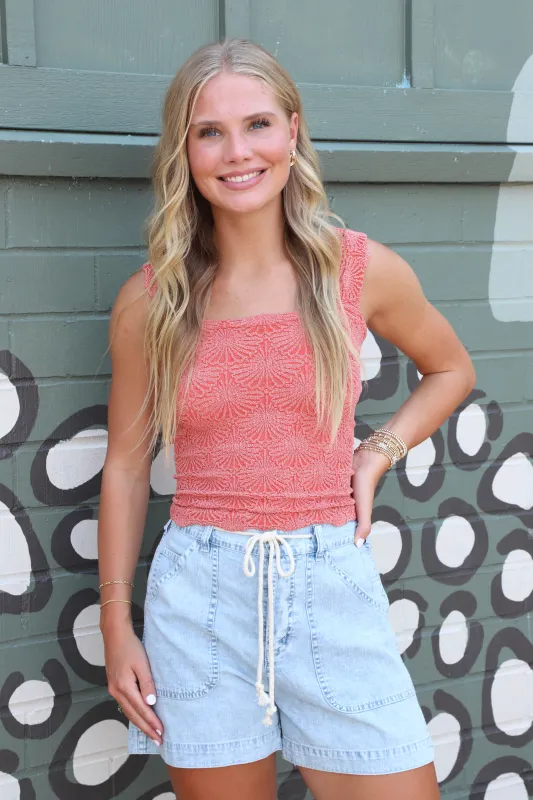 Love Letter Cami, Rose Sienna | Free People sold by North & Main Clothing Company