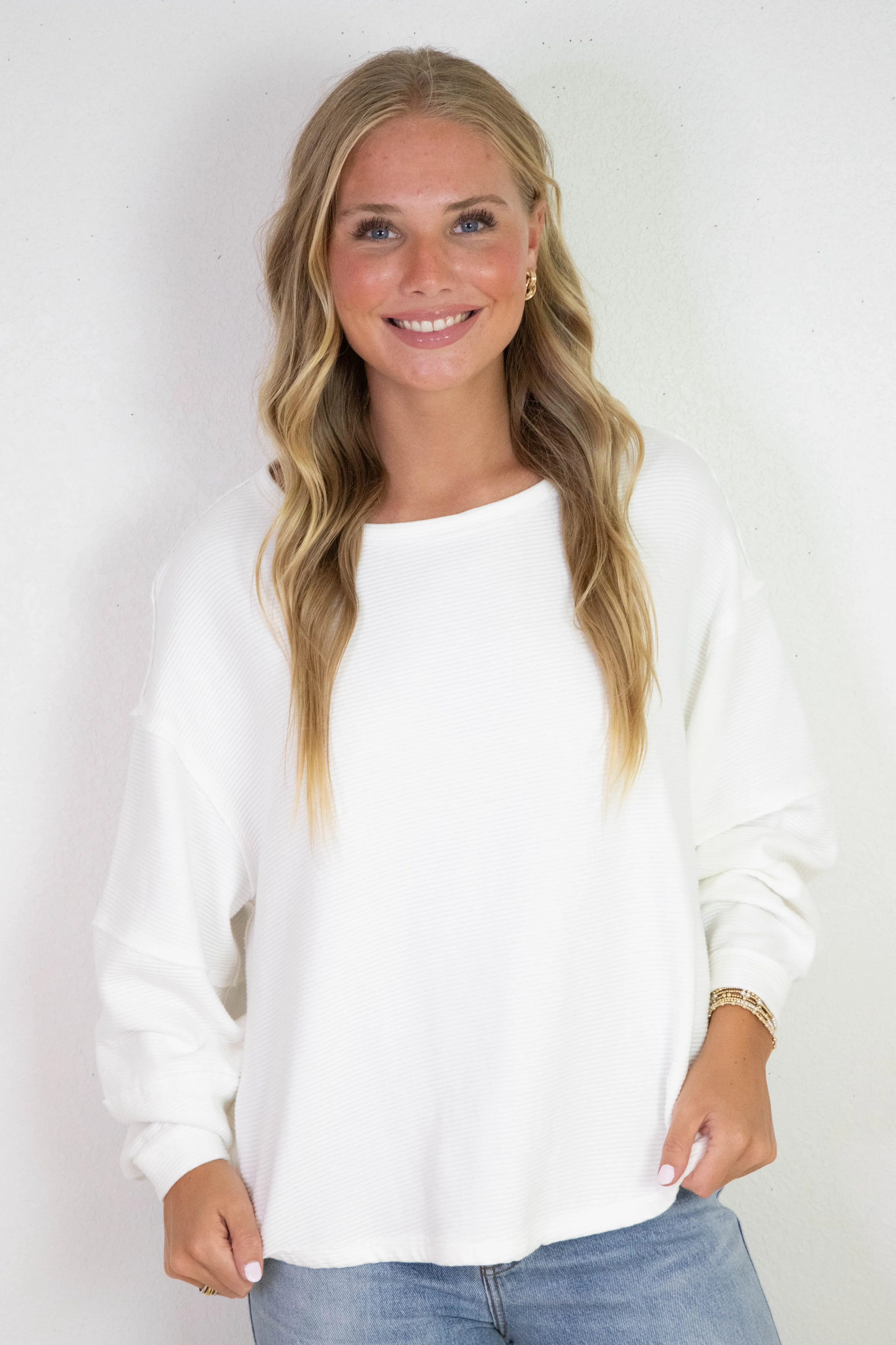 Total Eclipse Tee, Clean Ivory | Free People sold by North & Main Clothing Company product image thumbnail 5