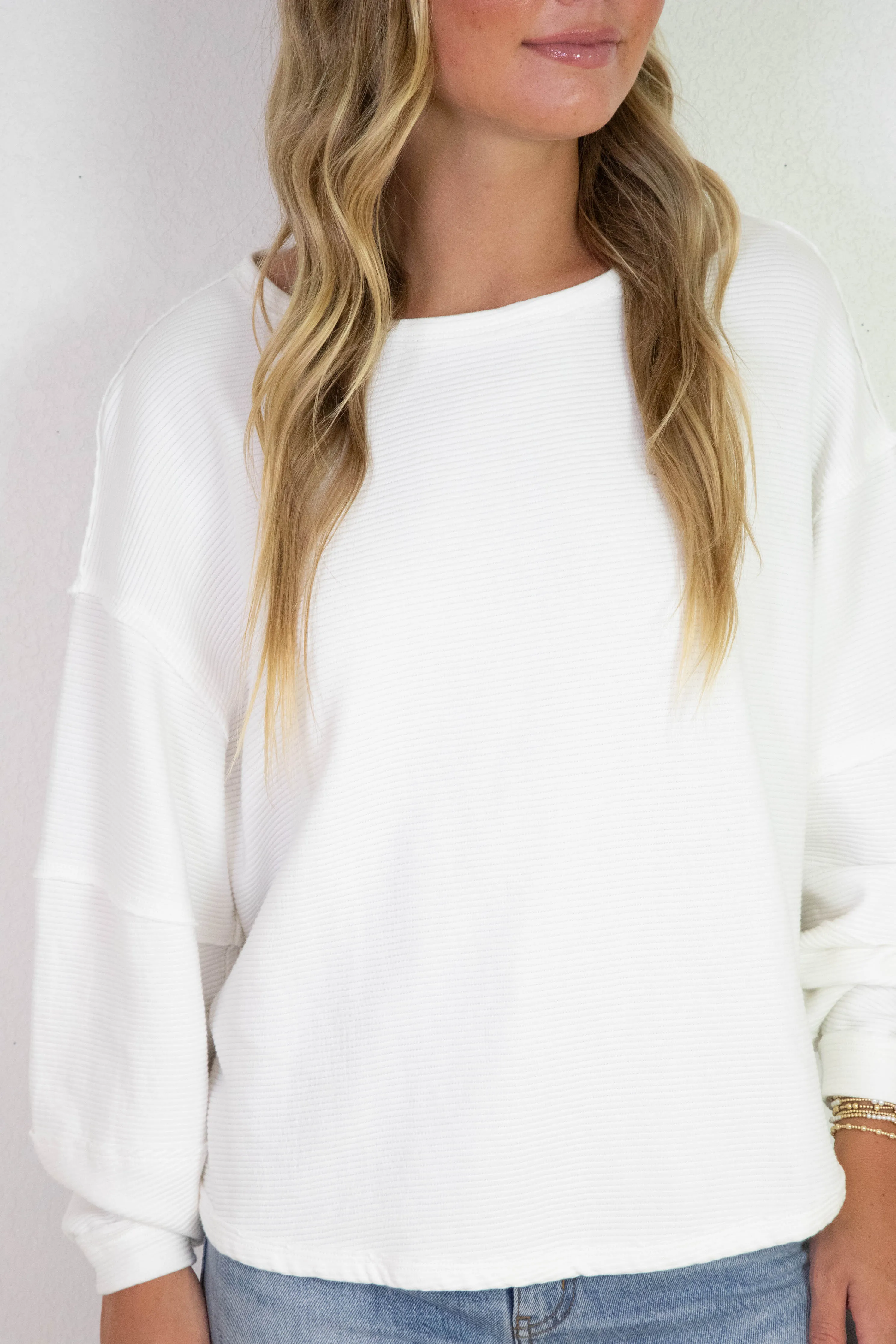 Total Eclipse Tee, Clean Ivory | Free People sold by North & Main Clothing Company product image thumbnail 4