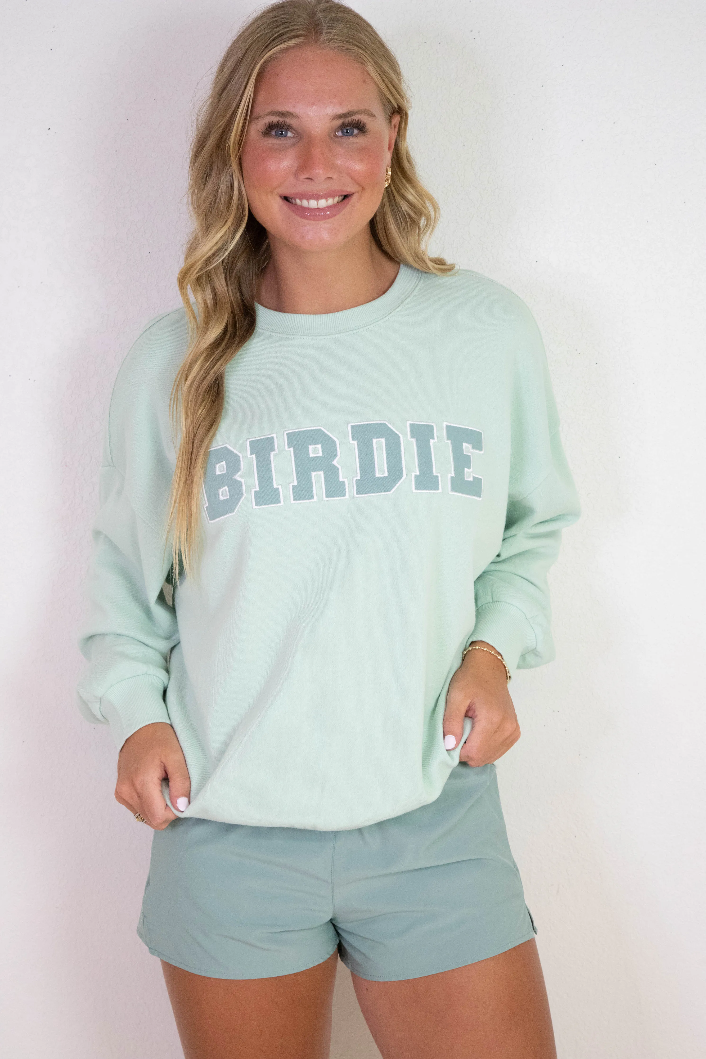 Birdie Sweatshirt, Honeydew | Z Supply sold by North & Main Clothing Company