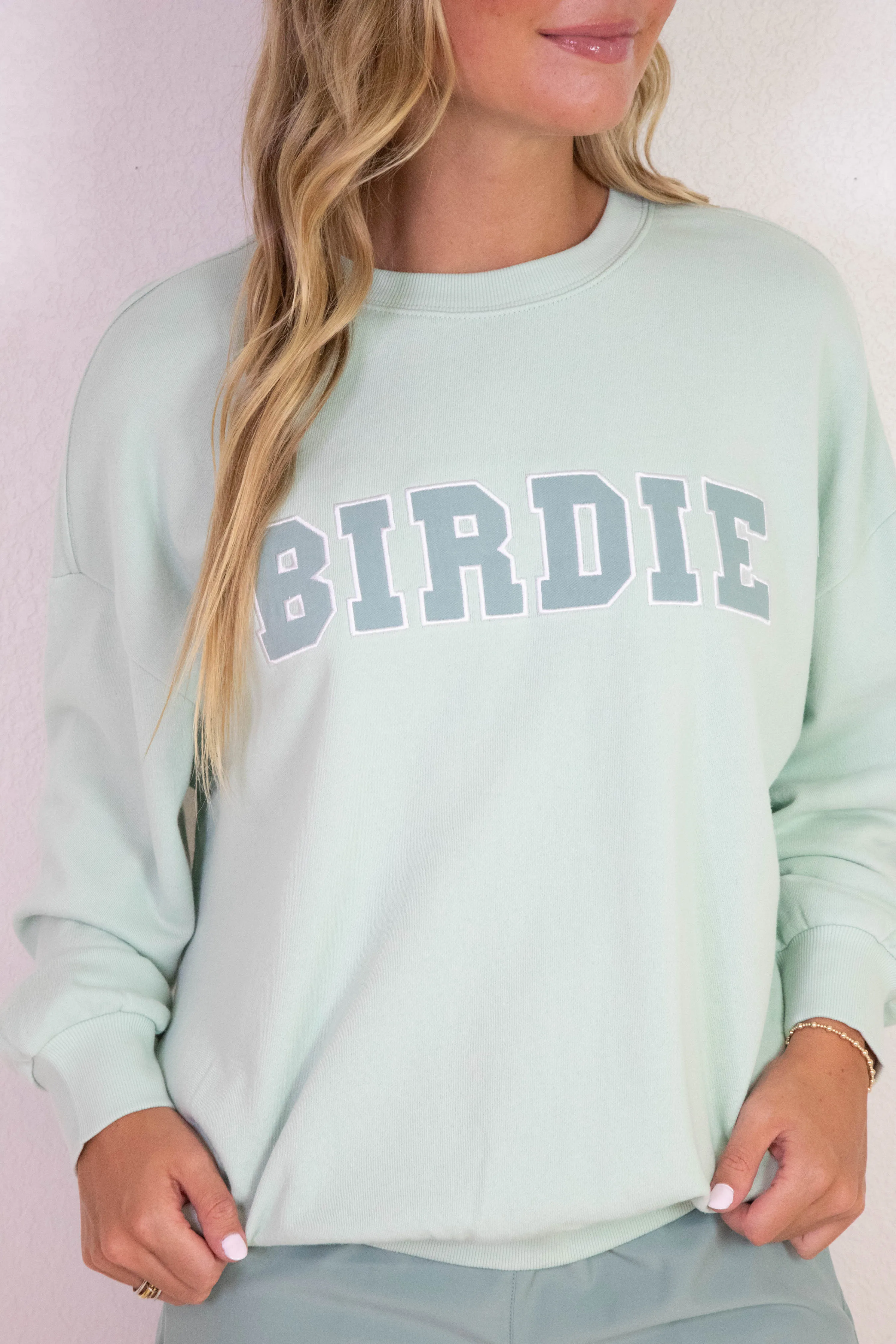 Birdie Sweatshirt, Honeydew | Z Supply sold by North & Main Clothing Company product image thumbnail 4