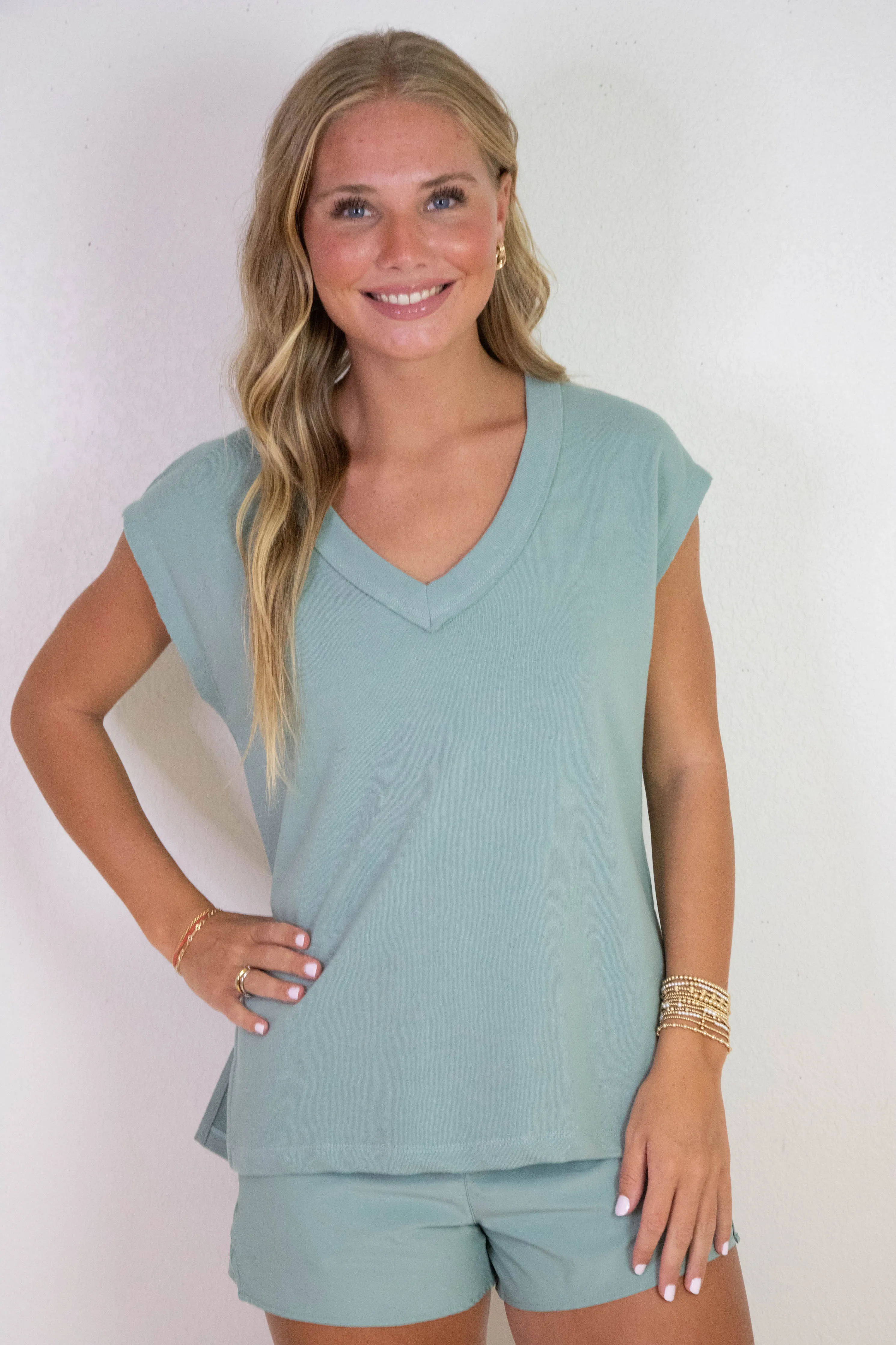 Shorty Shorts, Marine Mist | Z Supply sold by North & Main Clothing Company product image thumbnail 2