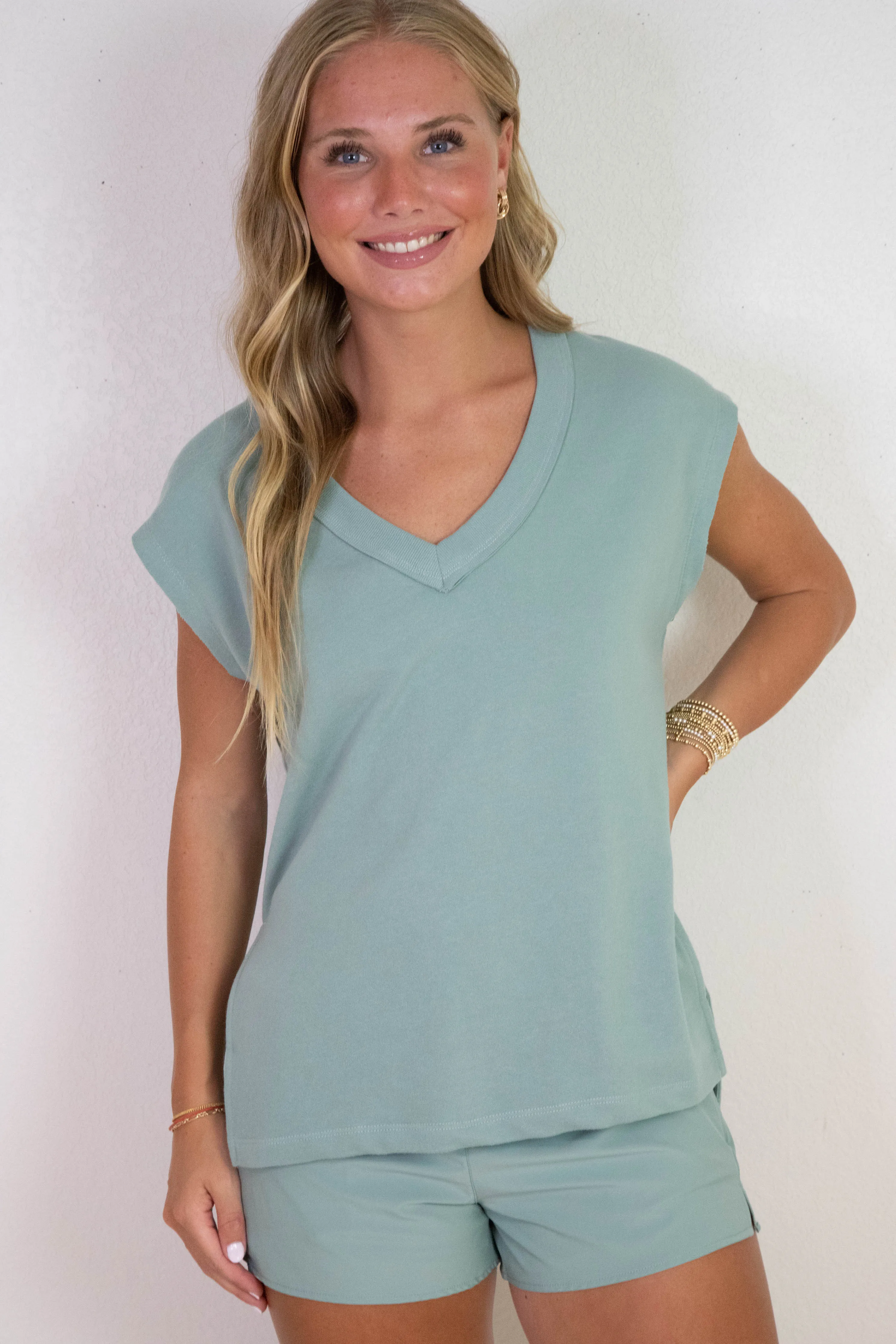 Shorty Shorts, Marine Mist | Z Supply sold by North & Main Clothing Company product image thumbnail 4