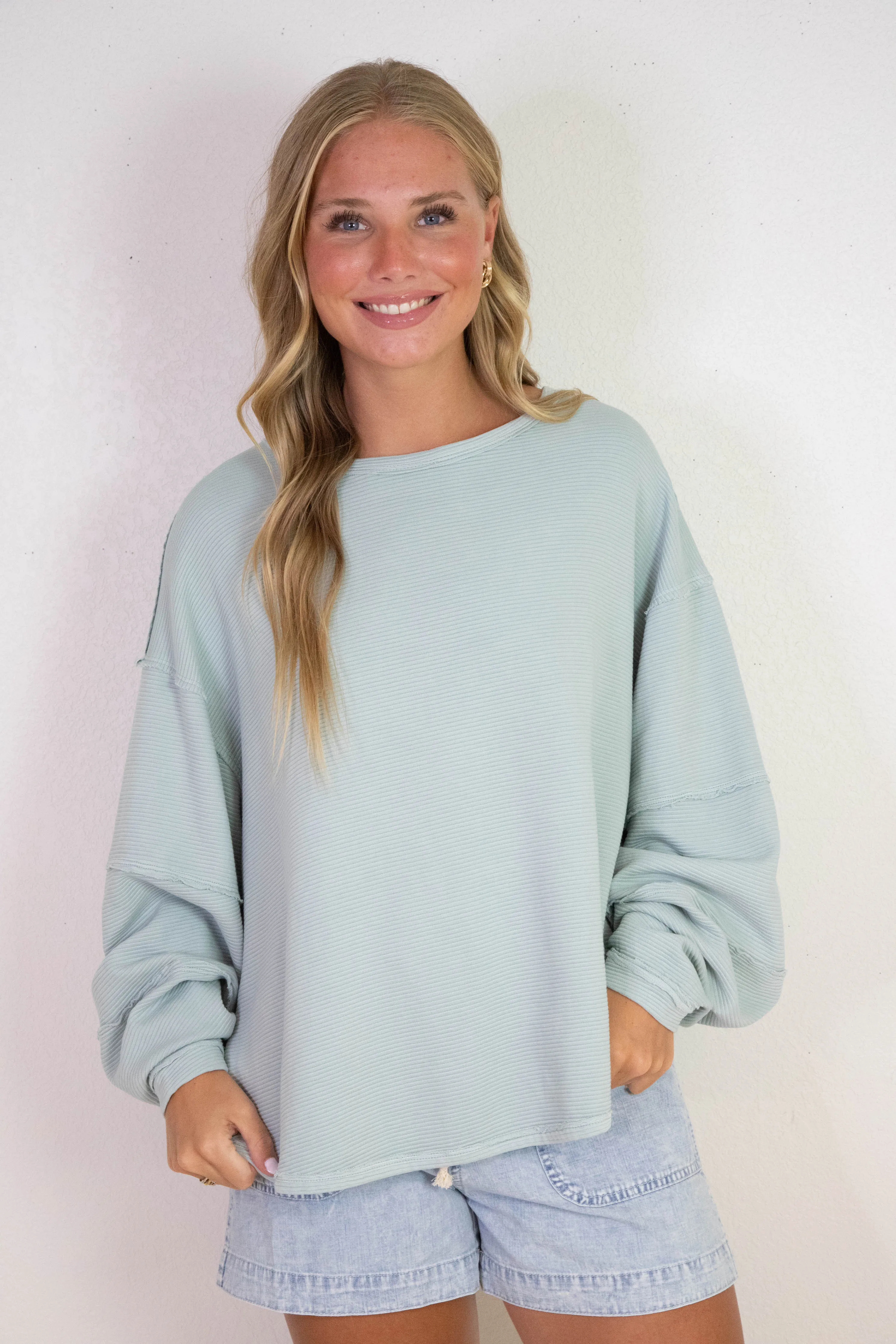 Total Eclipse Tee, Polar Fog | Free People sold by North & Main Clothing Company product image thumbnail 3