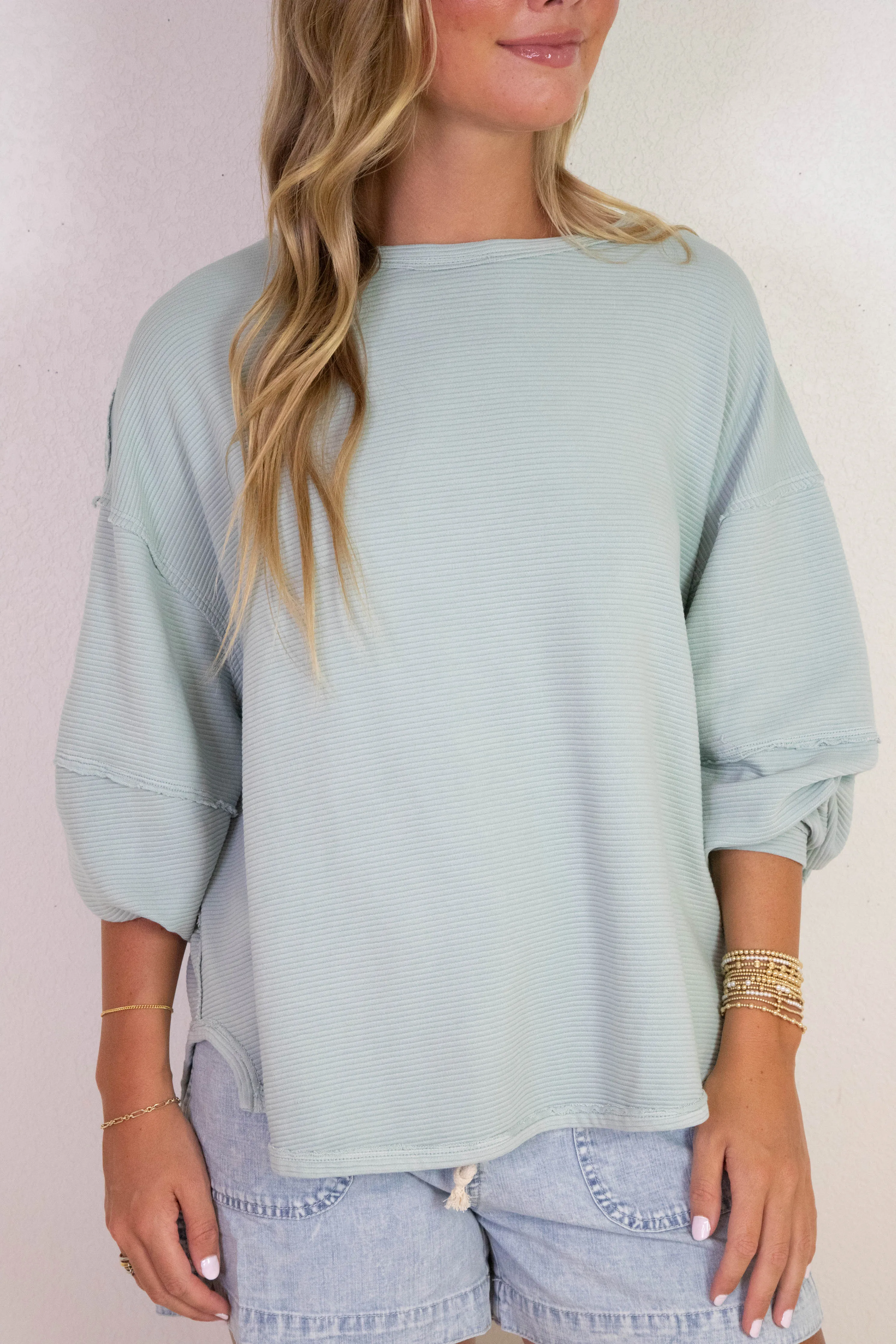 Total Eclipse Tee, Polar Fog | Free People sold by North & Main Clothing Company product image thumbnail 4