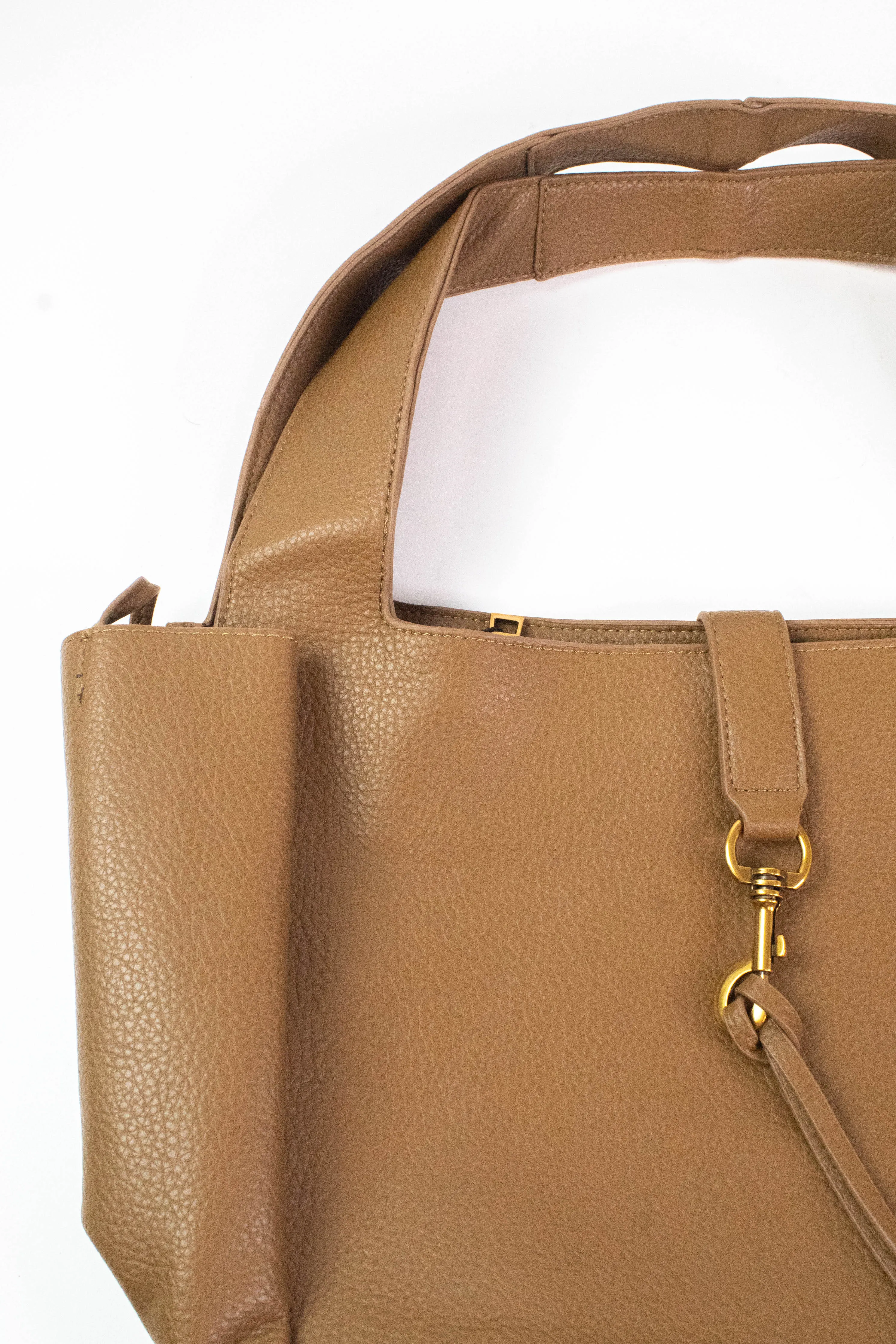 Ayla Tassel Detailed Tote Bag, Tan sold by North & Main Clothing Company product image thumbnail 2