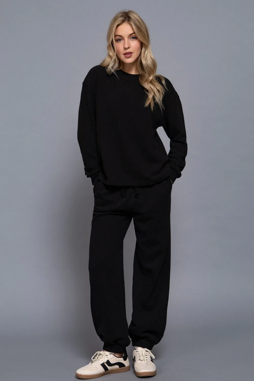 Elisa Soft Jogger Pants, Black sold by North & Main Clothing Company product image thumbnail 2