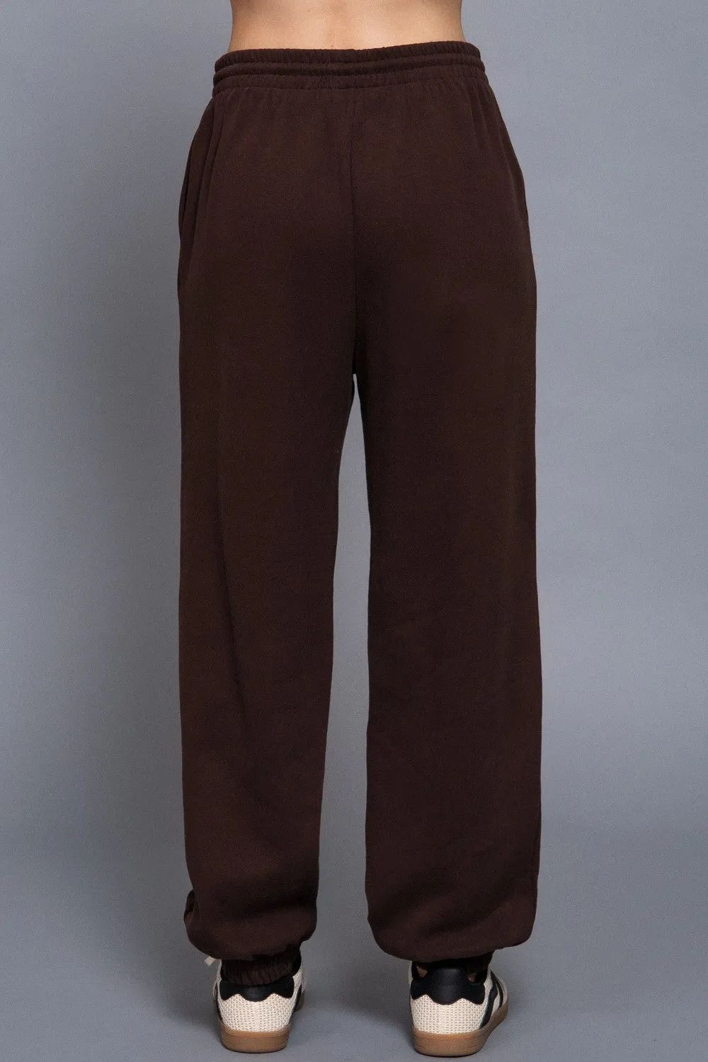 Elisa Soft Jogger Pants, Brown sold by North & Main Clothing Company product image thumbnail 5