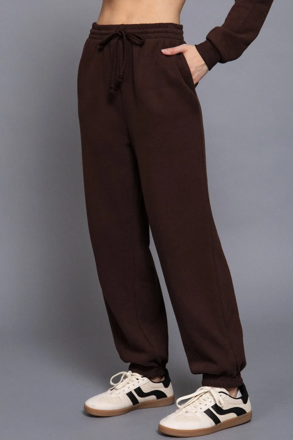 Elisa Soft Jogger Pants, Brown sold by North & Main Clothing Company product image thumbnail 3