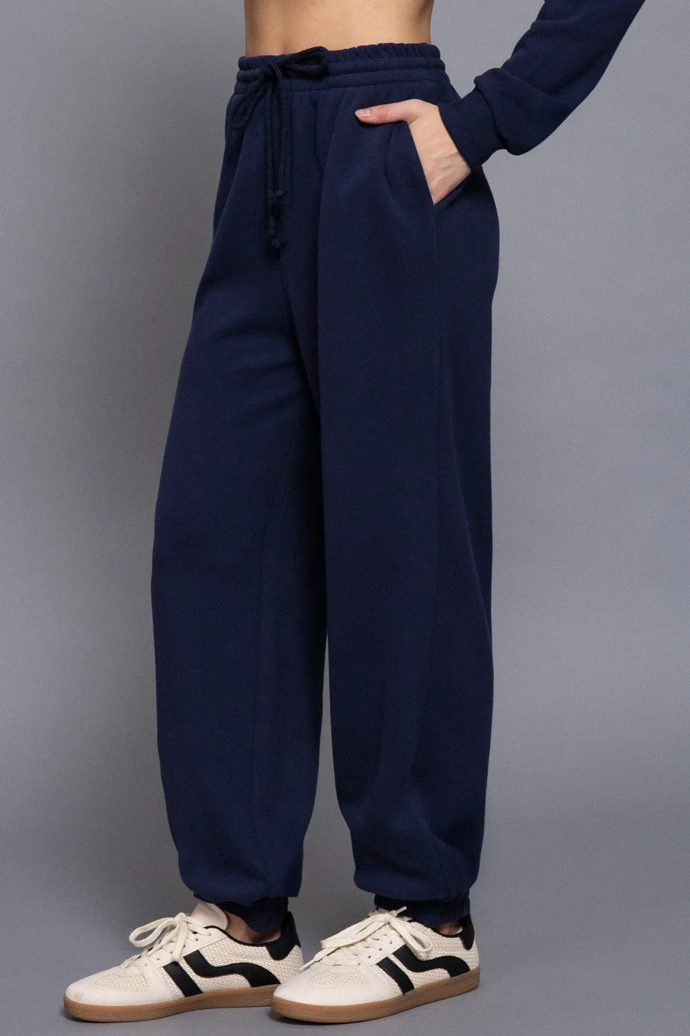 Elisa Soft Jogger Pants, Navy sold by North & Main Clothing Company product image thumbnail 3