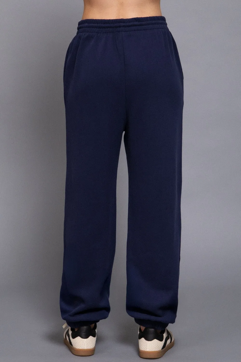 Elisa Soft Jogger Pants, Navy sold by North & Main Clothing Company product image thumbnail 4
