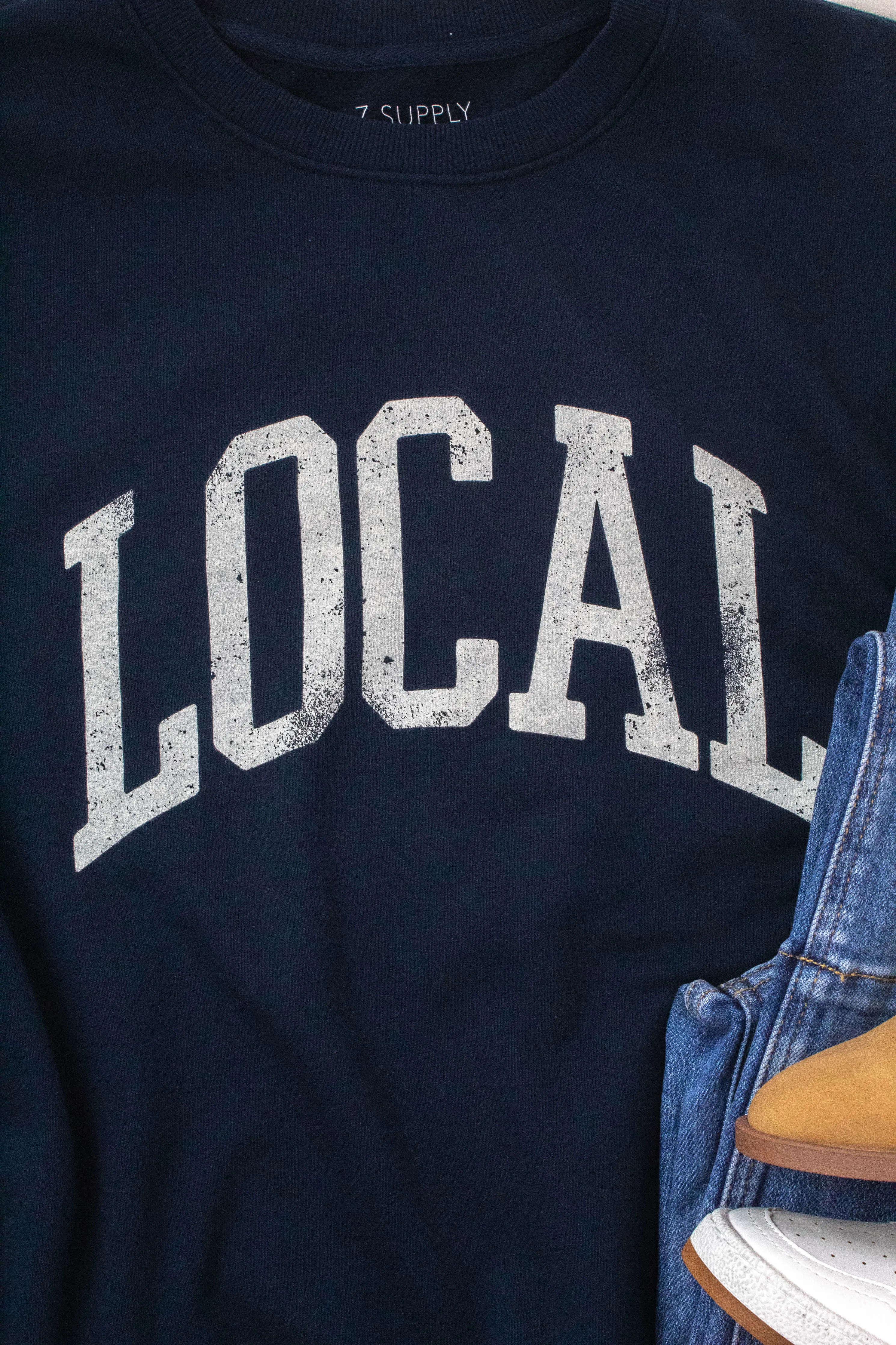 Local Sunday Sweatshirt, Eclipse | Z Supply sold by North & Main Clothing Company product image thumbnail 2