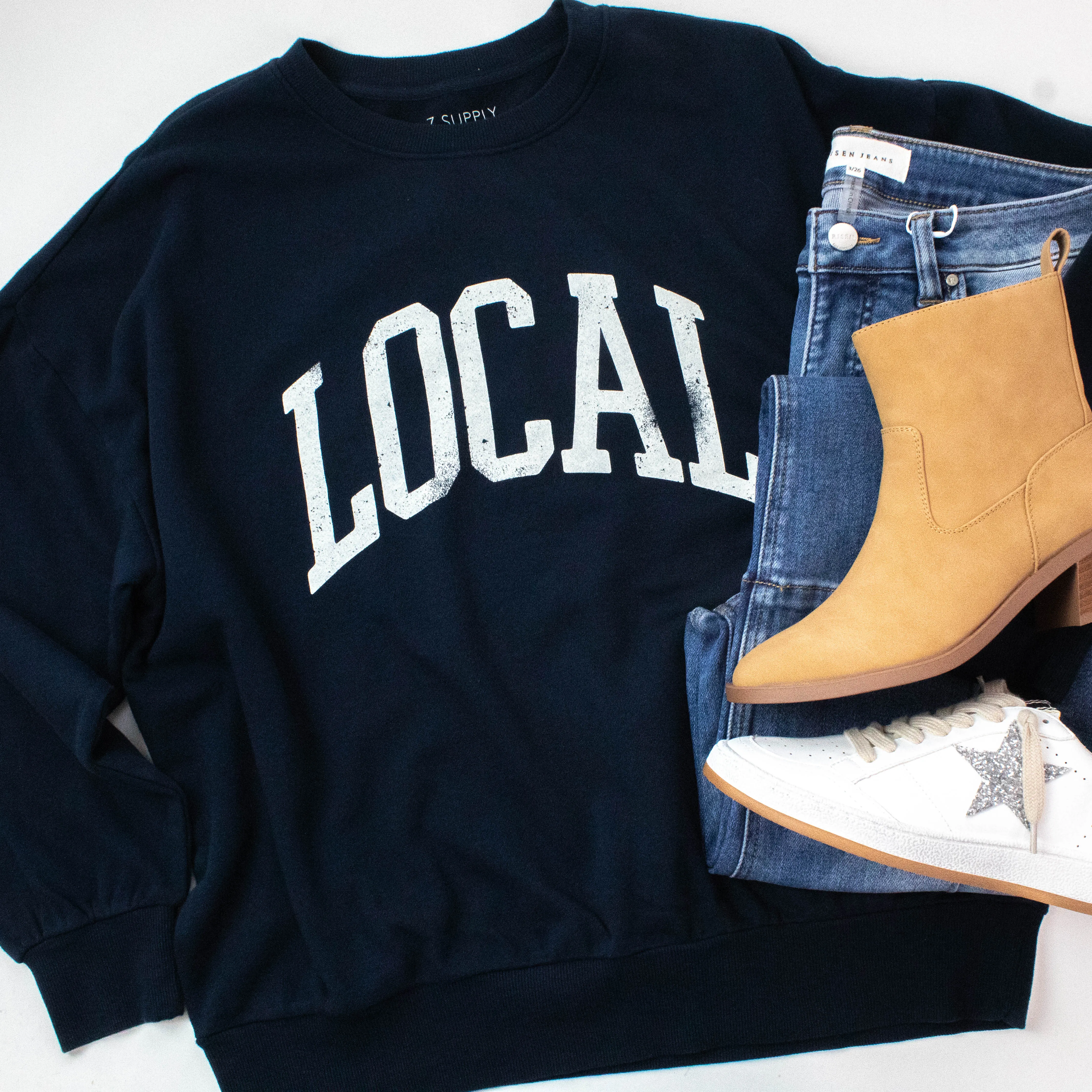 Local Sunday Sweatshirt, Eclipse | Z Supply sold by North & Main Clothing Company product image thumbnail 4