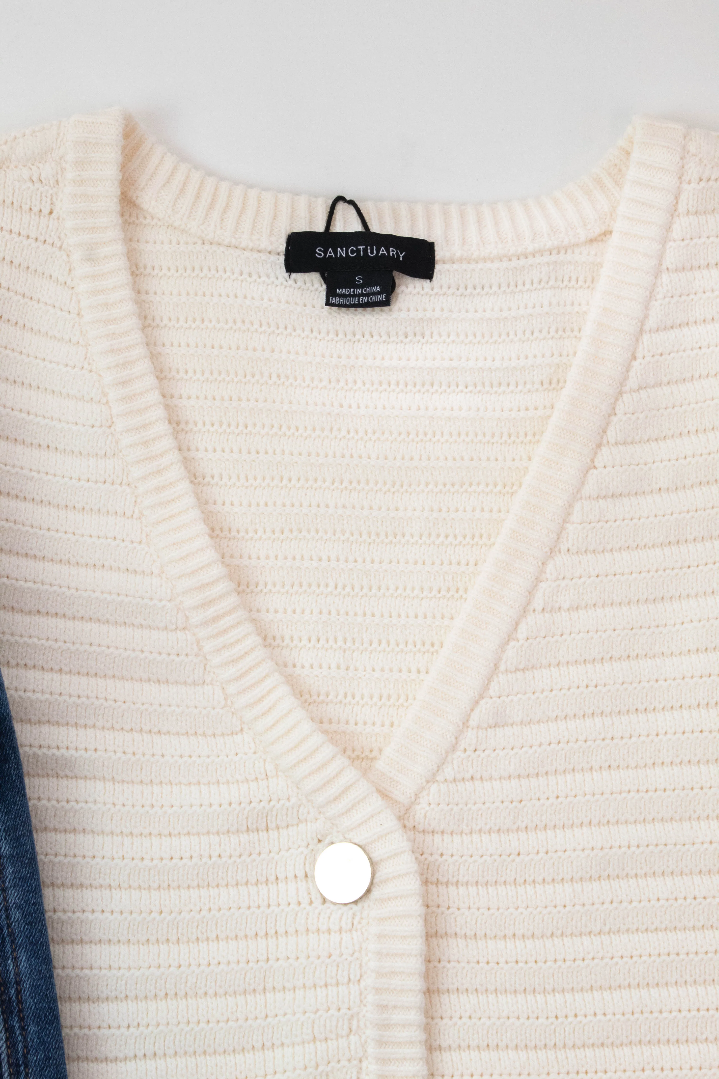 Naomi Textured Sweater Vest, Macrame | Sanctuary sold by North & Main Clothing Company product image thumbnail 2