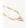 Vera Heart Pendant Necklace, Gold sold by North & Main Clothing Company