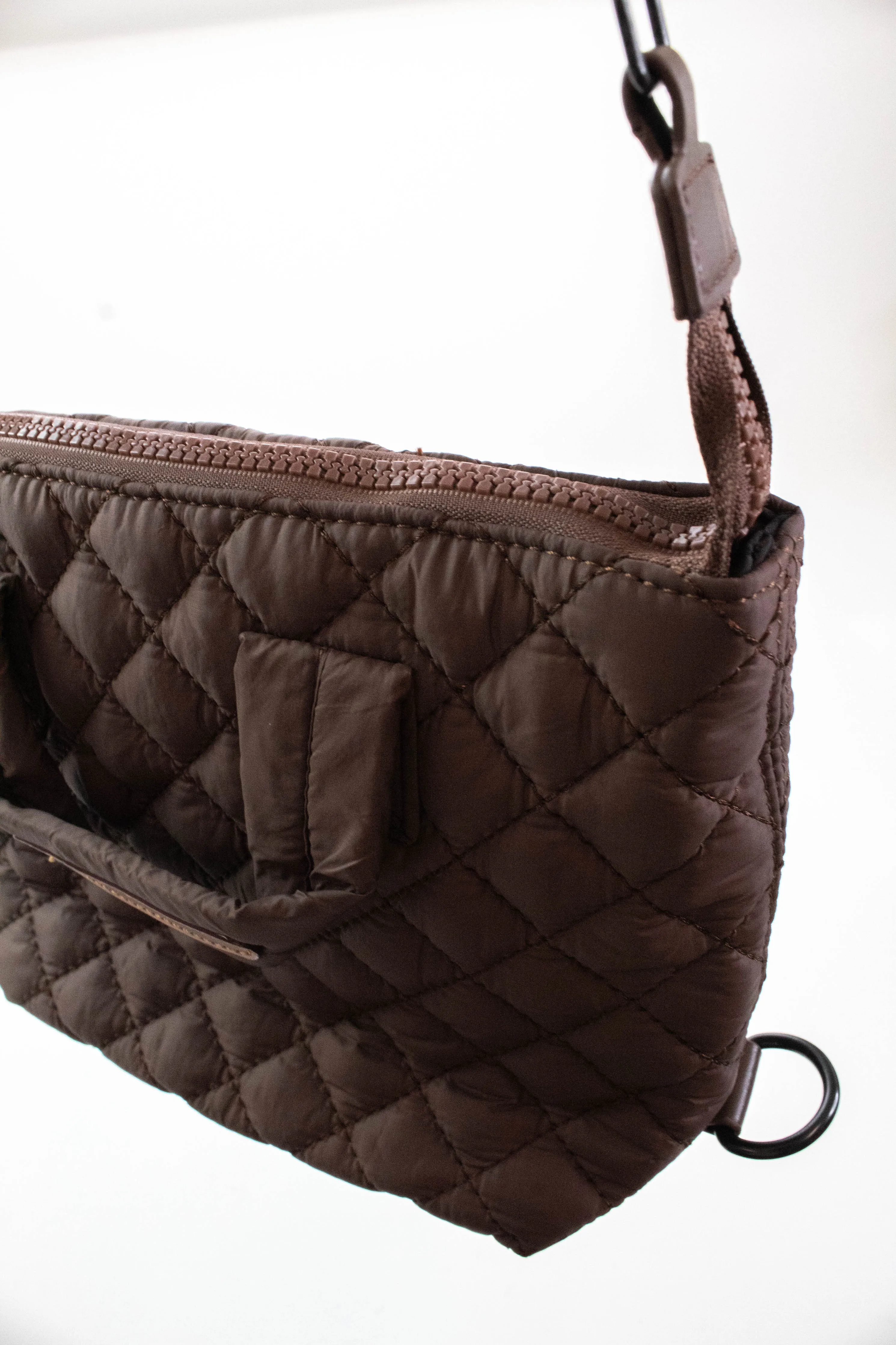 Matilda Mini Quilted Bag, Brown sold by North & Main Clothing Company product image thumbnail 4