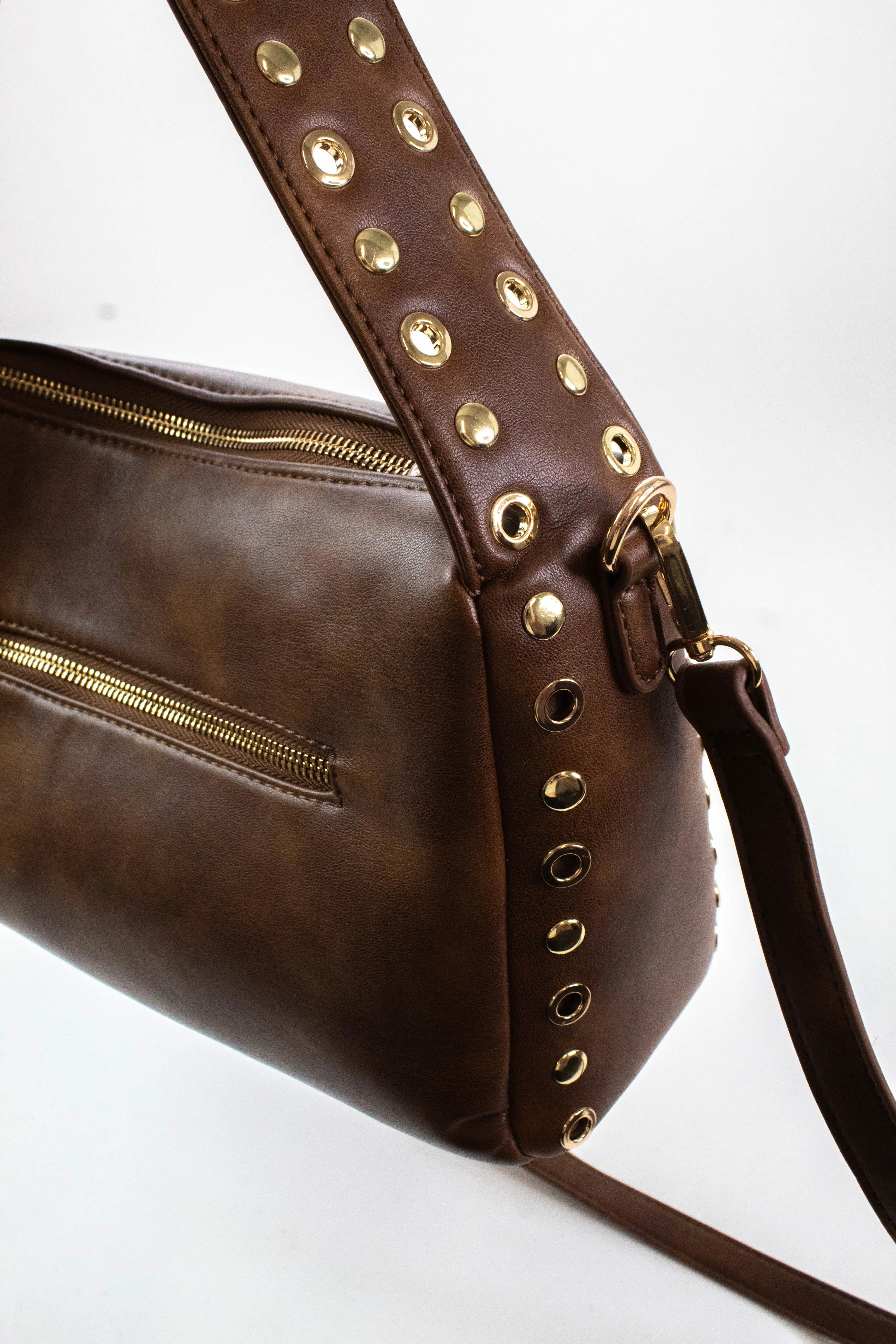 Jane Crossbody Bag, Cognac | Moda Luxe sold by North & Main Clothing Company product image thumbnail 3