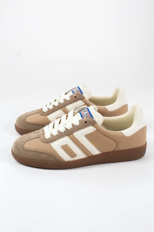 Cloud Vintage Style Sneaker, Sand Milk | Back 70 sold by North & Main Clothing Company