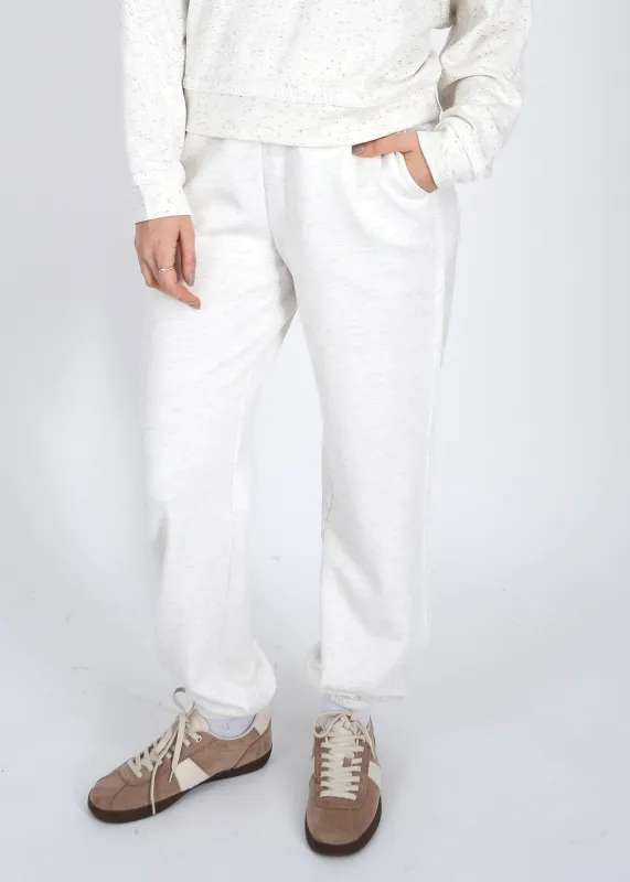Josie Pull On Jogger, Ivory Melange | RD Style sold by North & Main Clothing Company