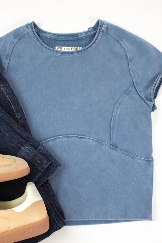 Protagonist Tee, Midnight Rain | Free People sold by North & Main Clothing Company