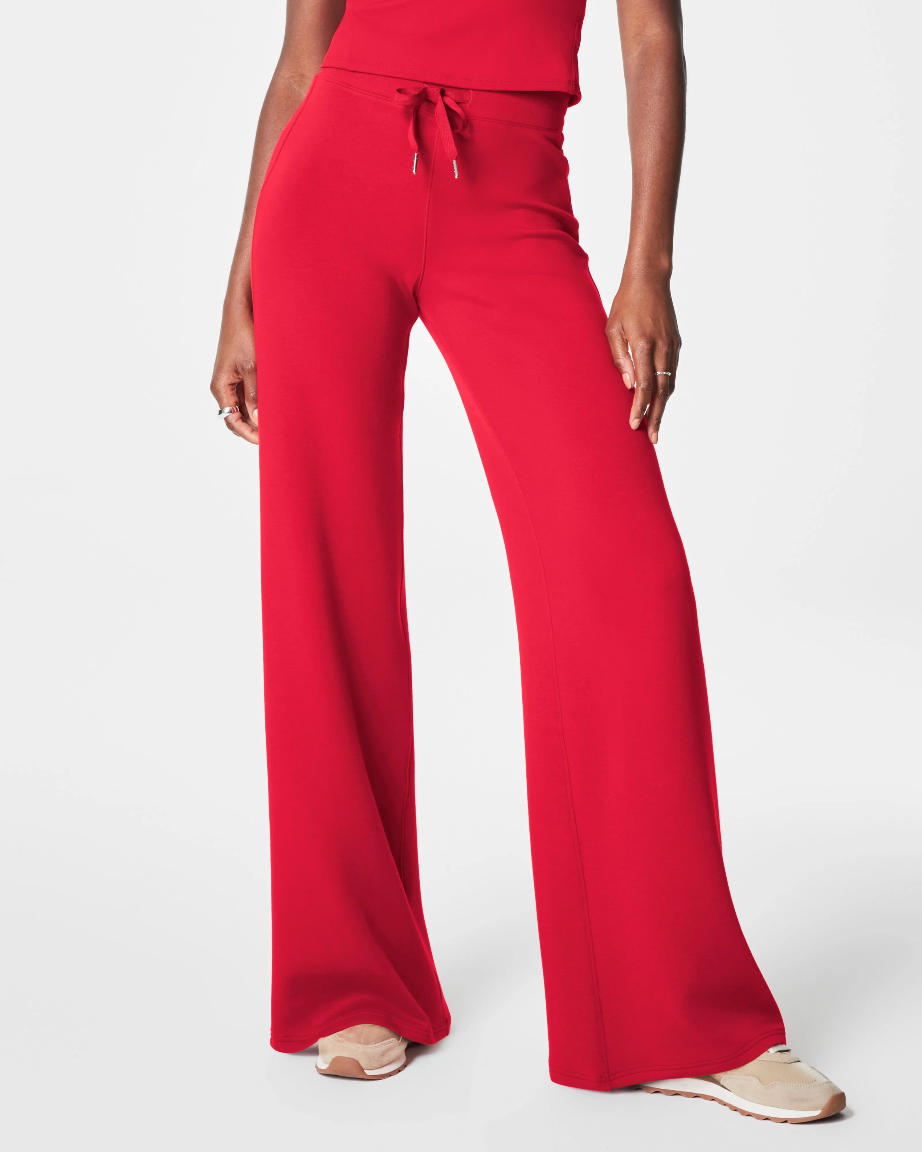 Airessentials Wide Leg Pant, Spanx Red | SPANX sold by North & Main Clothing Company