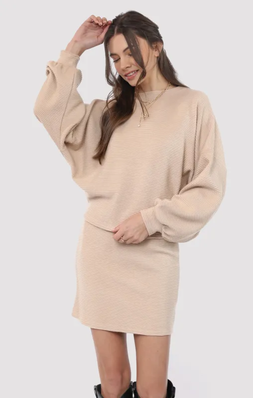 On a Stroll Dolman Sleeve Top, Cream | Sadie & Sage sold by North & Main Clothing Company