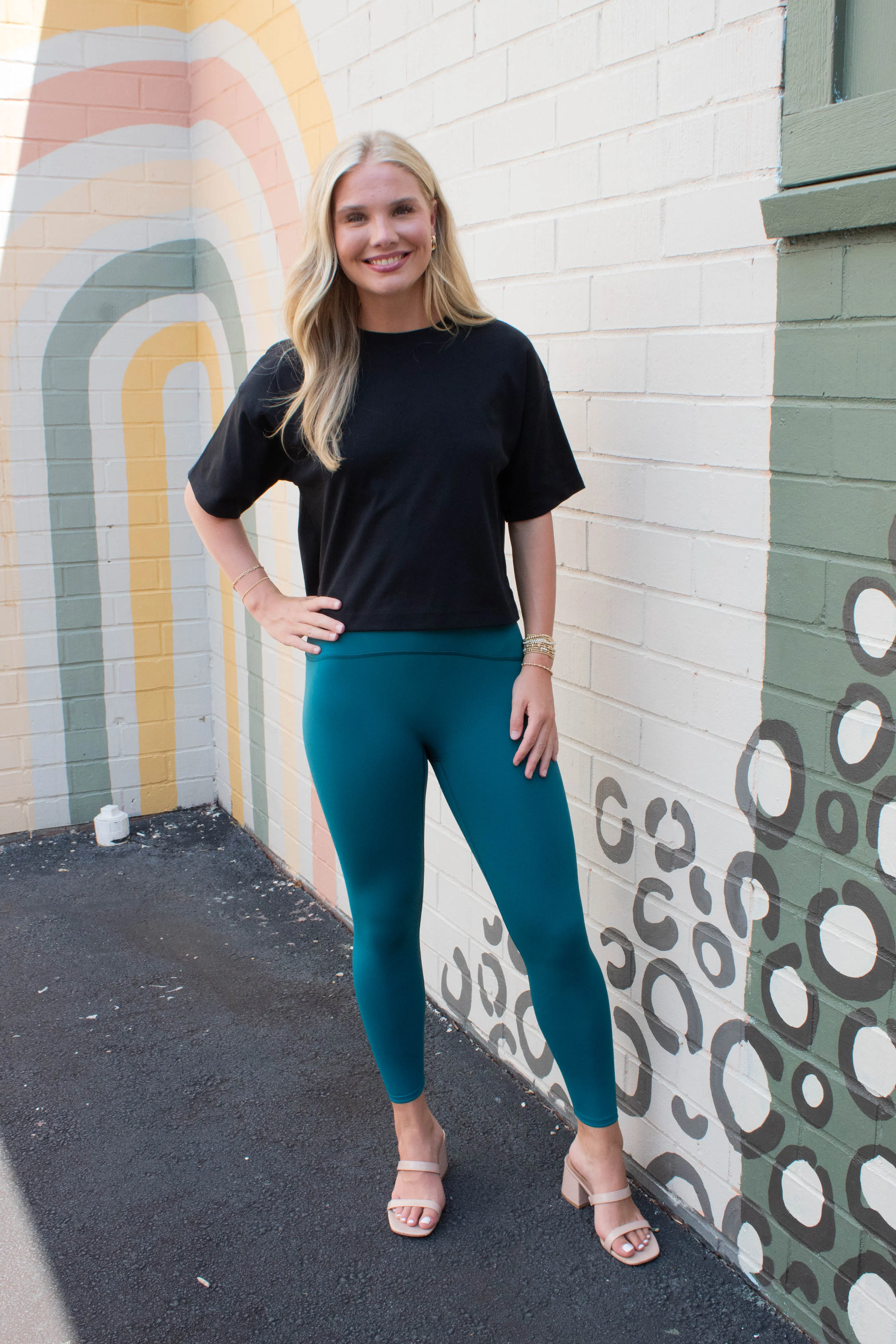Cool Cotton Boxy Tee, Classic Black | SPANX sold by North & Main Clothing Company product image thumbnail 2