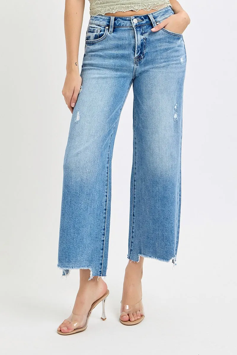 Charlotte High Rise Lightly Distressed Jeans, Medium sold by North & Main Clothing Company product image thumbnail 4
