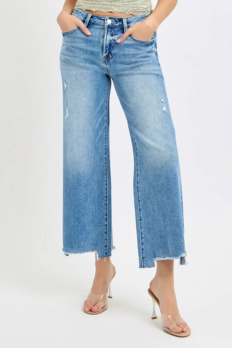 Charlotte High Rise Lightly Distressed Jeans, Medium sold by North & Main Clothing Company product image thumbnail 3