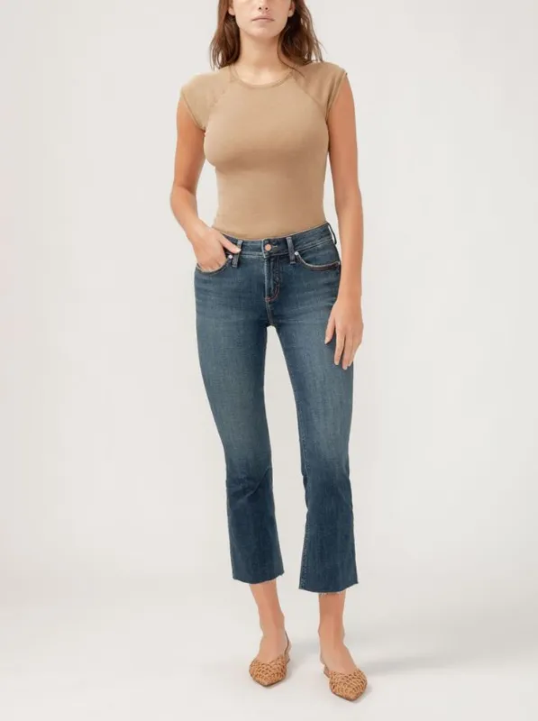 Suki Kick Flare Jean, Indigo | Silver Jeans Co sold by North & Main Clothing Company