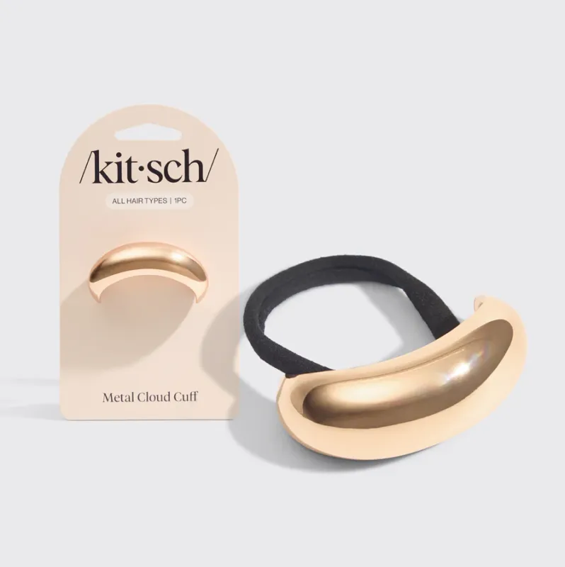 Medium Metal Cloud Cuff, Gold | Kitsch sold by North & Main Clothing Company
