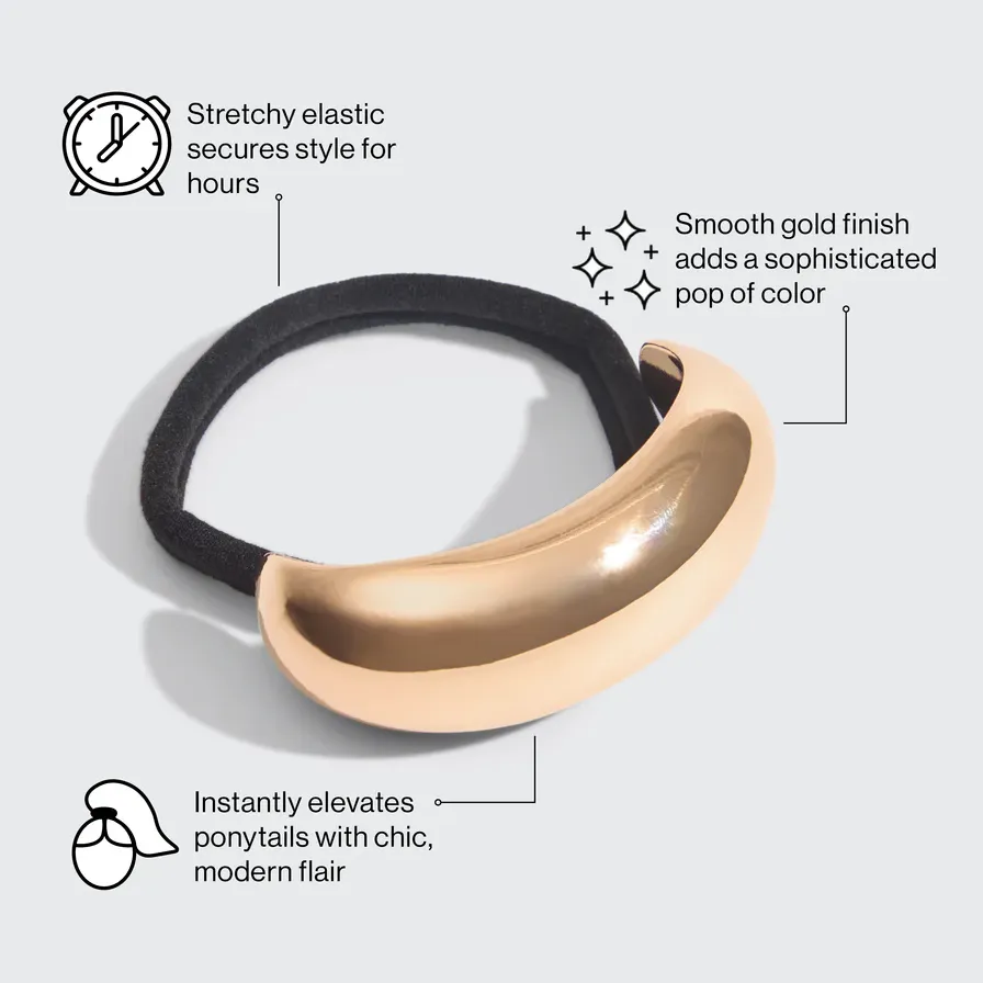 Small Metal Cloud Cuff, Gold | Kitsch sold by North & Main Clothing Company product image thumbnail 2