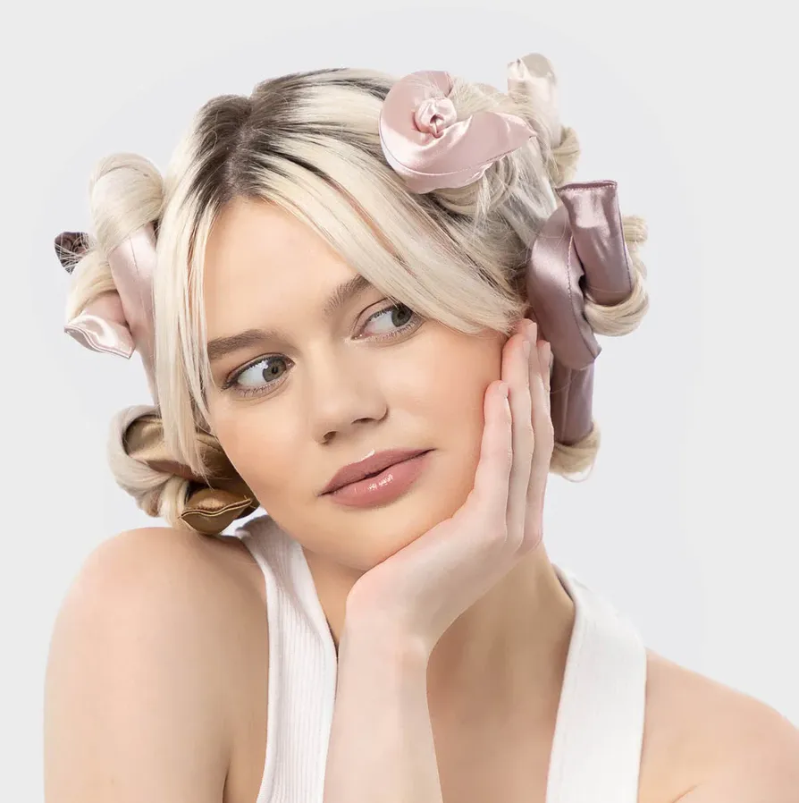 Satin Wrapped Flexi Rod 6 Piece Set, Rosewood | Kitsch sold by North & Main Clothing Company product image thumbnail 2
