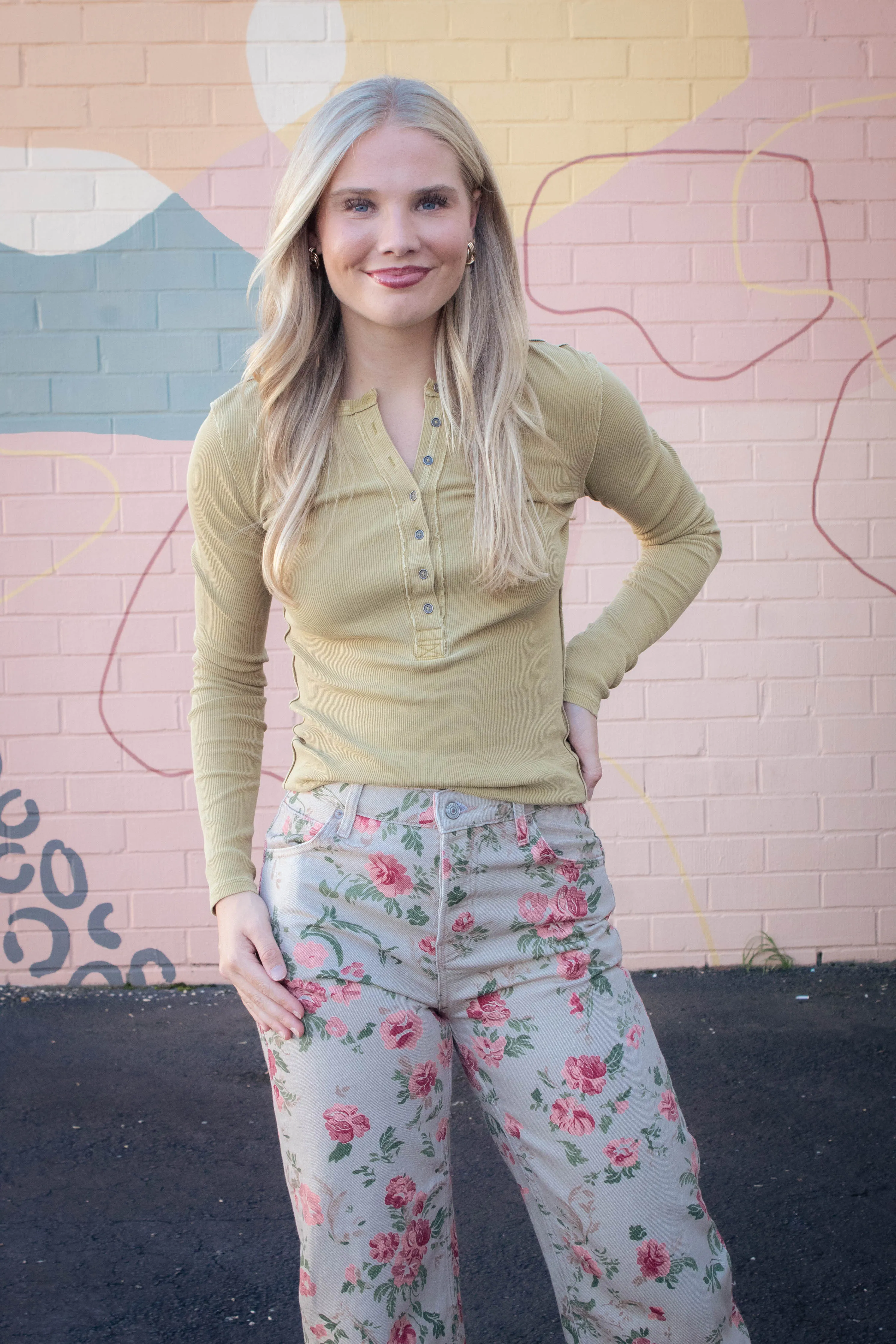 Jamie Henley Top, Dried Tobacco | Free People sold by North & Main Clothing Company product image thumbnail 3