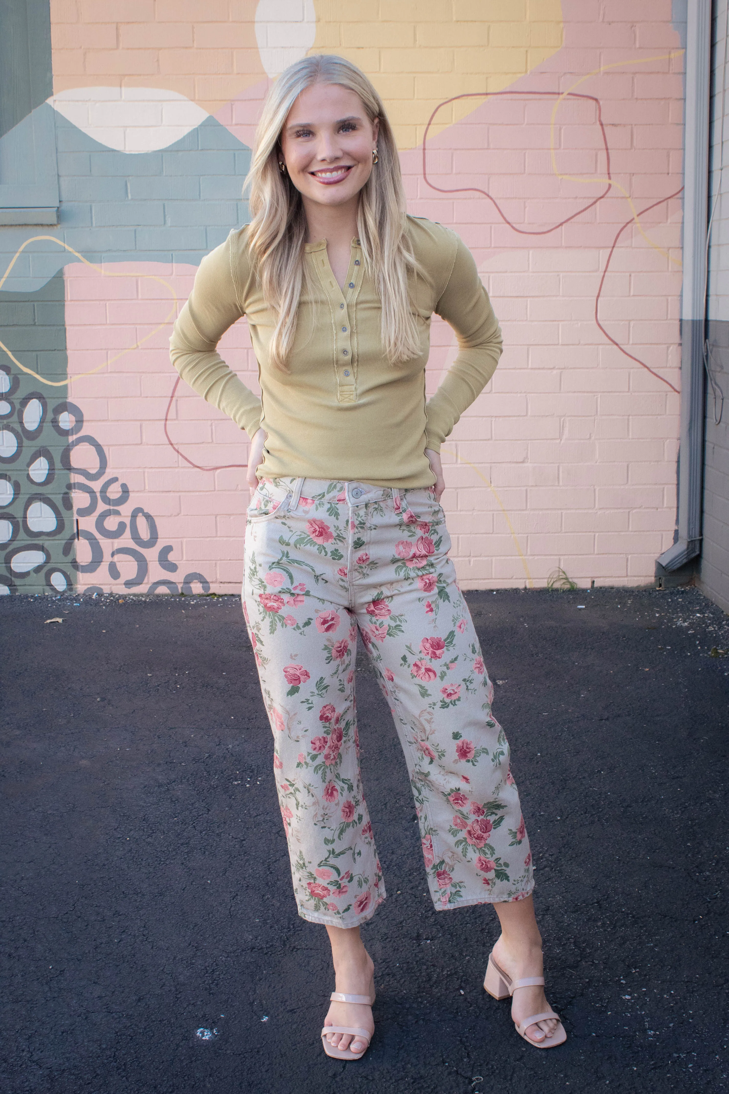 Jamie Henley Top, Dried Tobacco | Free People sold by North & Main Clothing Company product image thumbnail 5