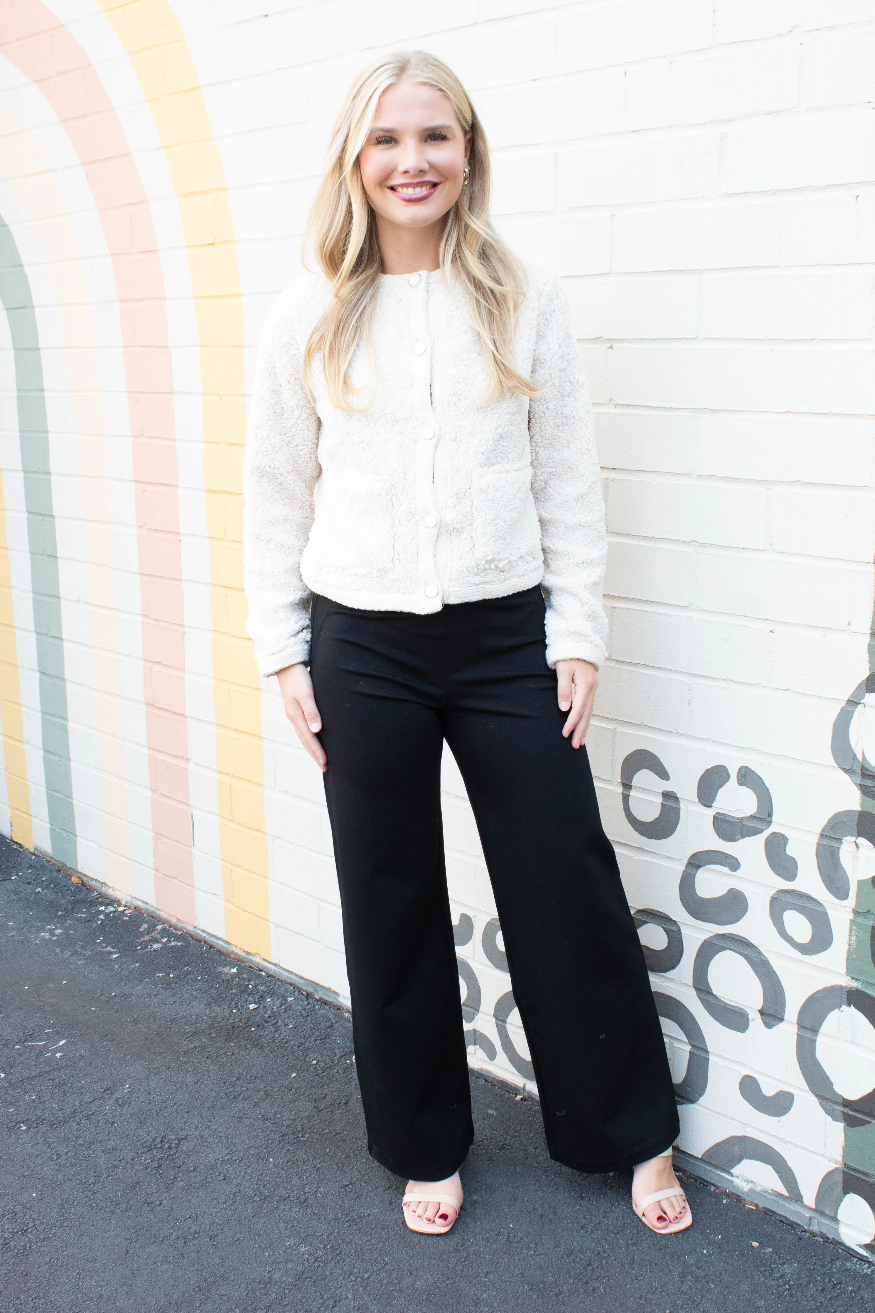 Cuddle Up Cardi, Light Oat | Sanctuary sold by North & Main Clothing Company product image thumbnail 2