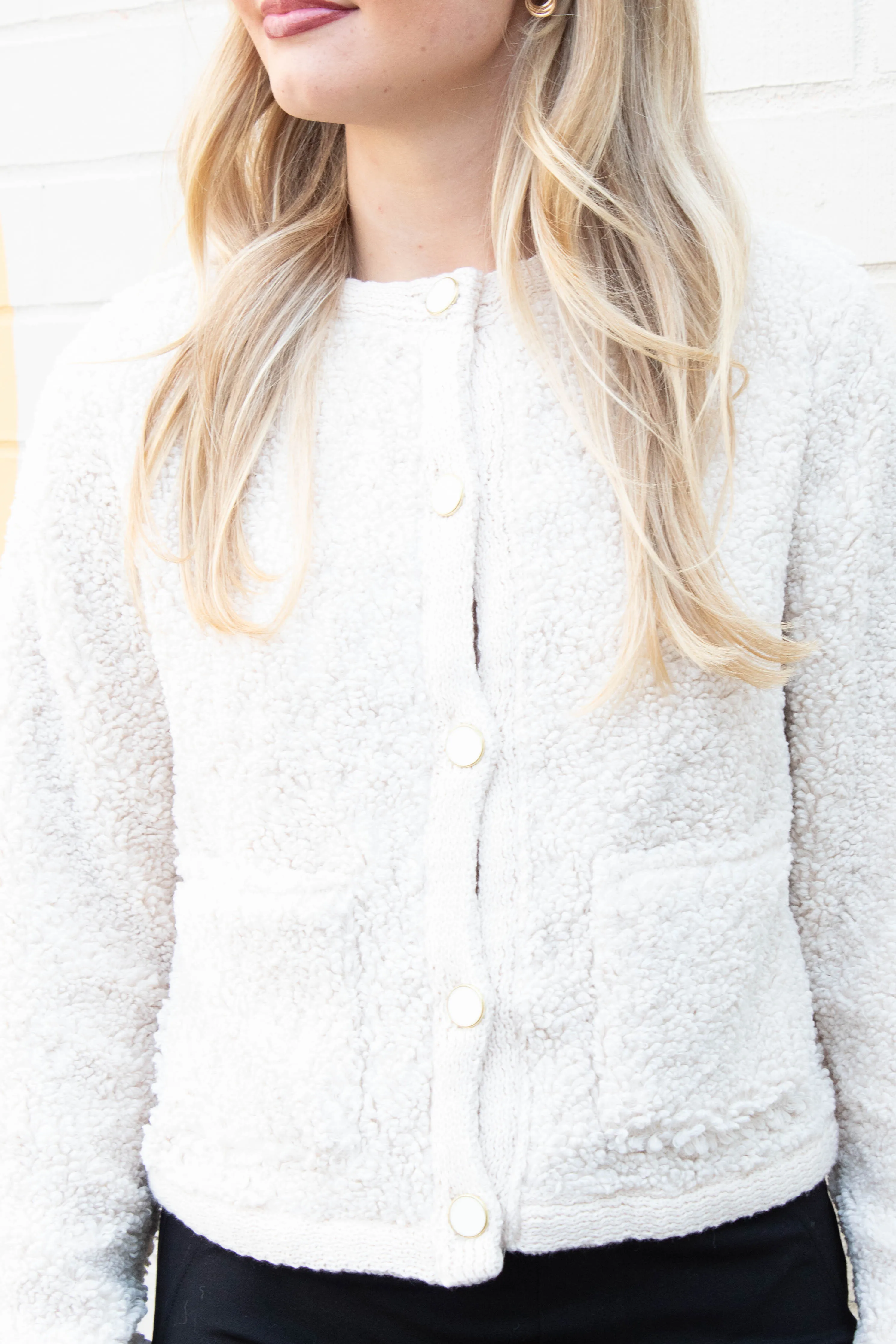 Cuddle Up Cardi, Light Oat | Sanctuary sold by North & Main Clothing Company product image thumbnail 4