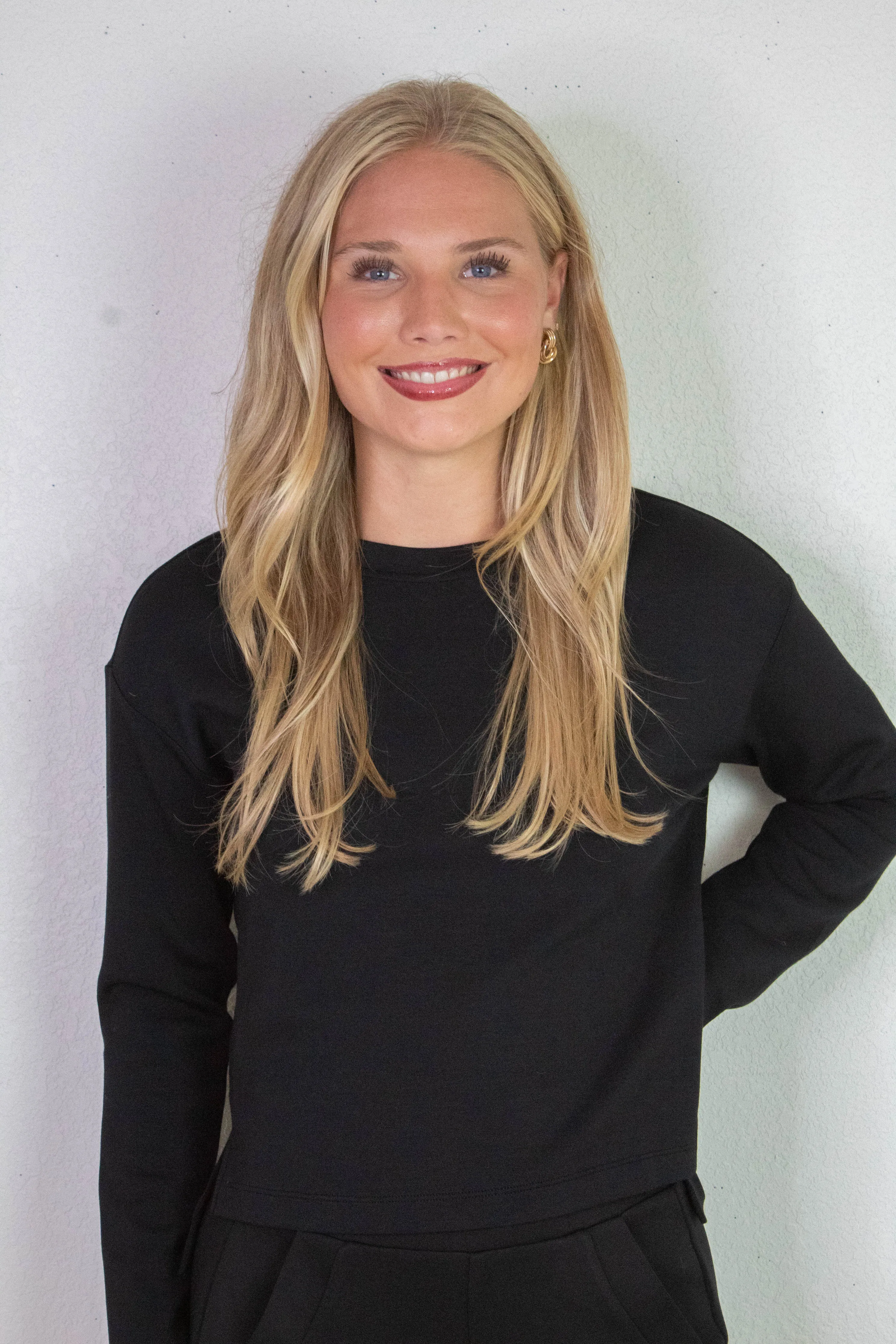 Airessentials Side Slit Top, Very Black | SPANX sold by North & Main Clothing Company product image thumbnail 3