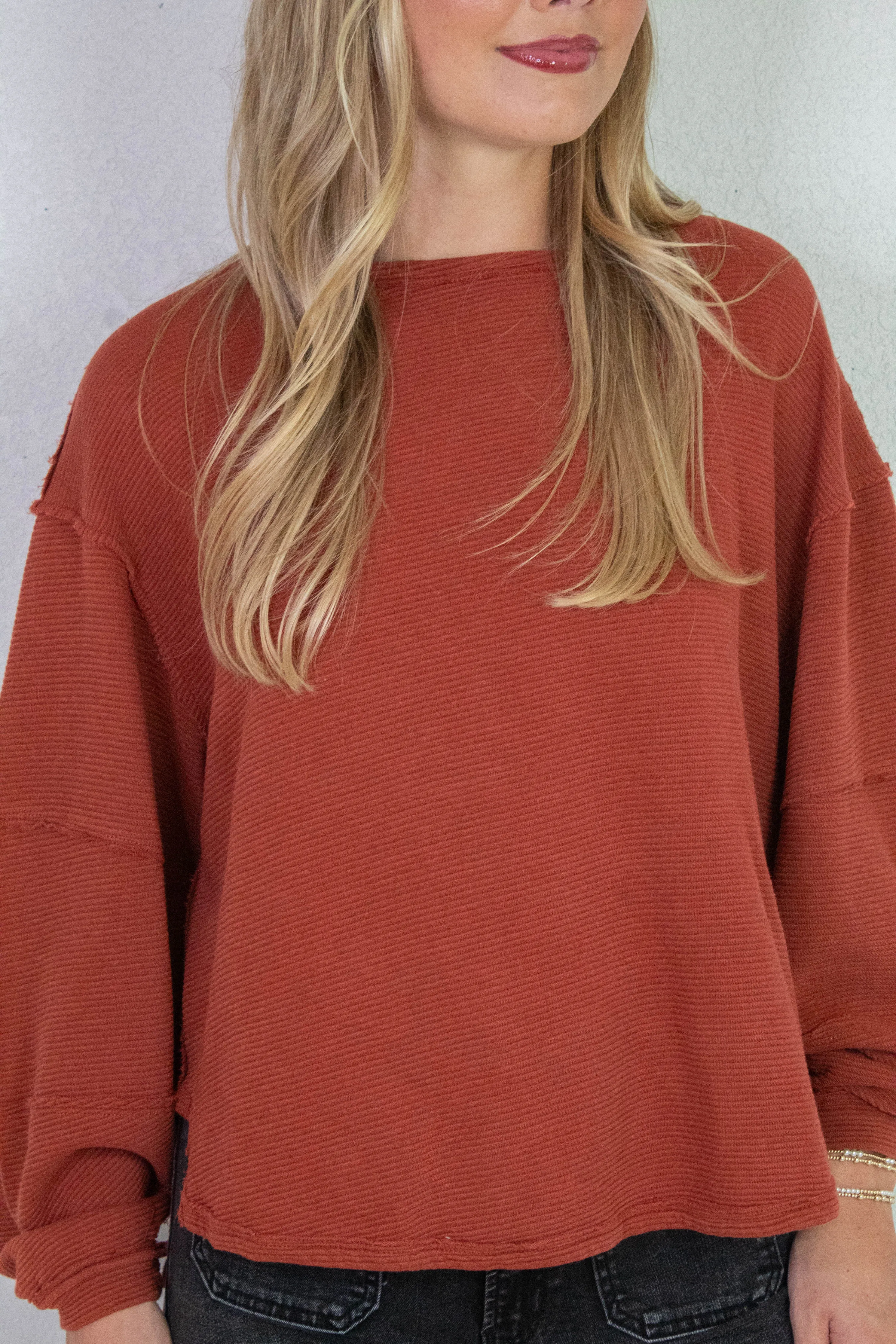 Total Eclipse Tee, Spiced Rum | Free People sold by North & Main Clothing Company product image thumbnail 4