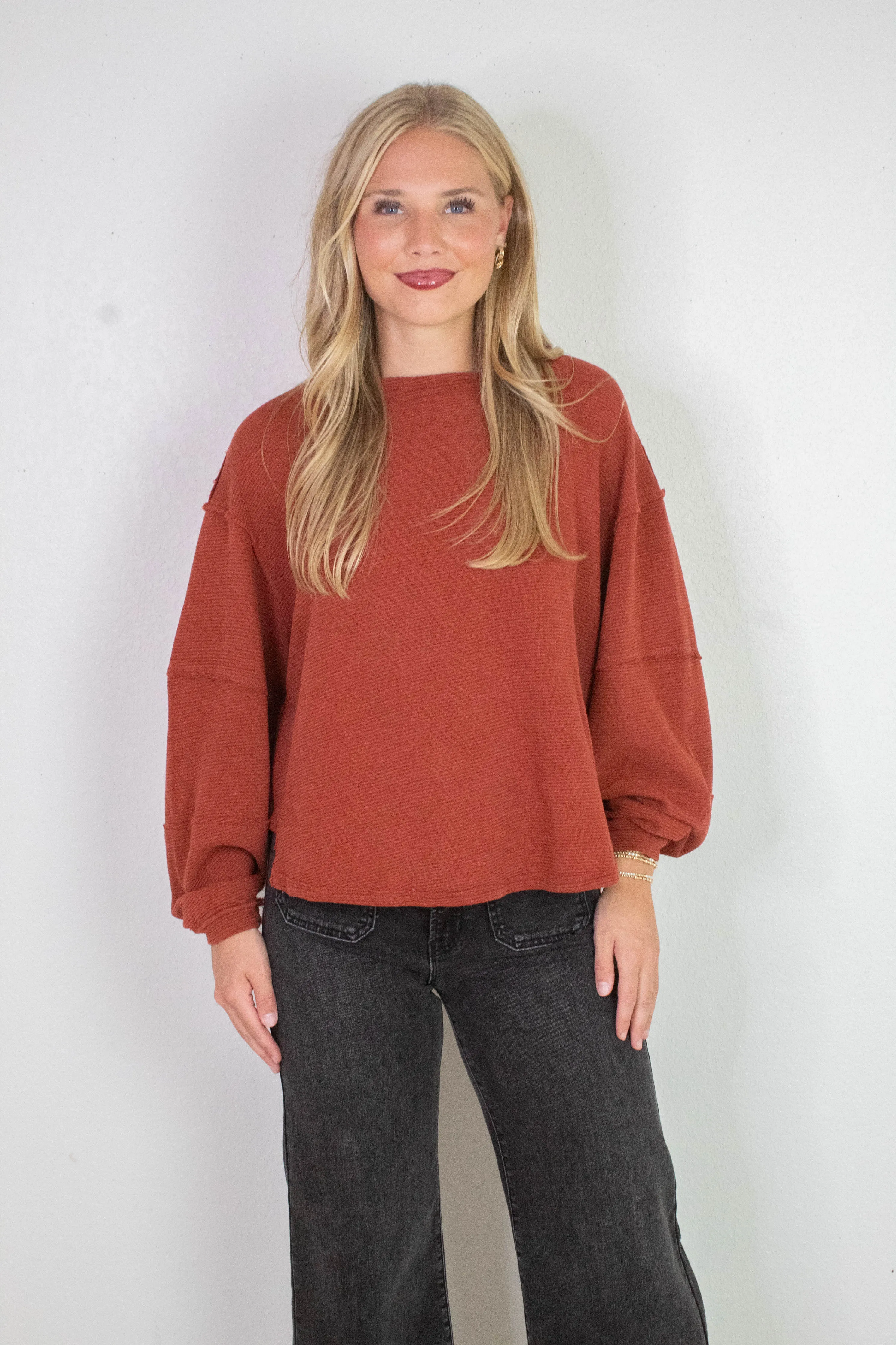 Total Eclipse Tee, Spiced Rum | Free People sold by North & Main Clothing Company product image thumbnail 3