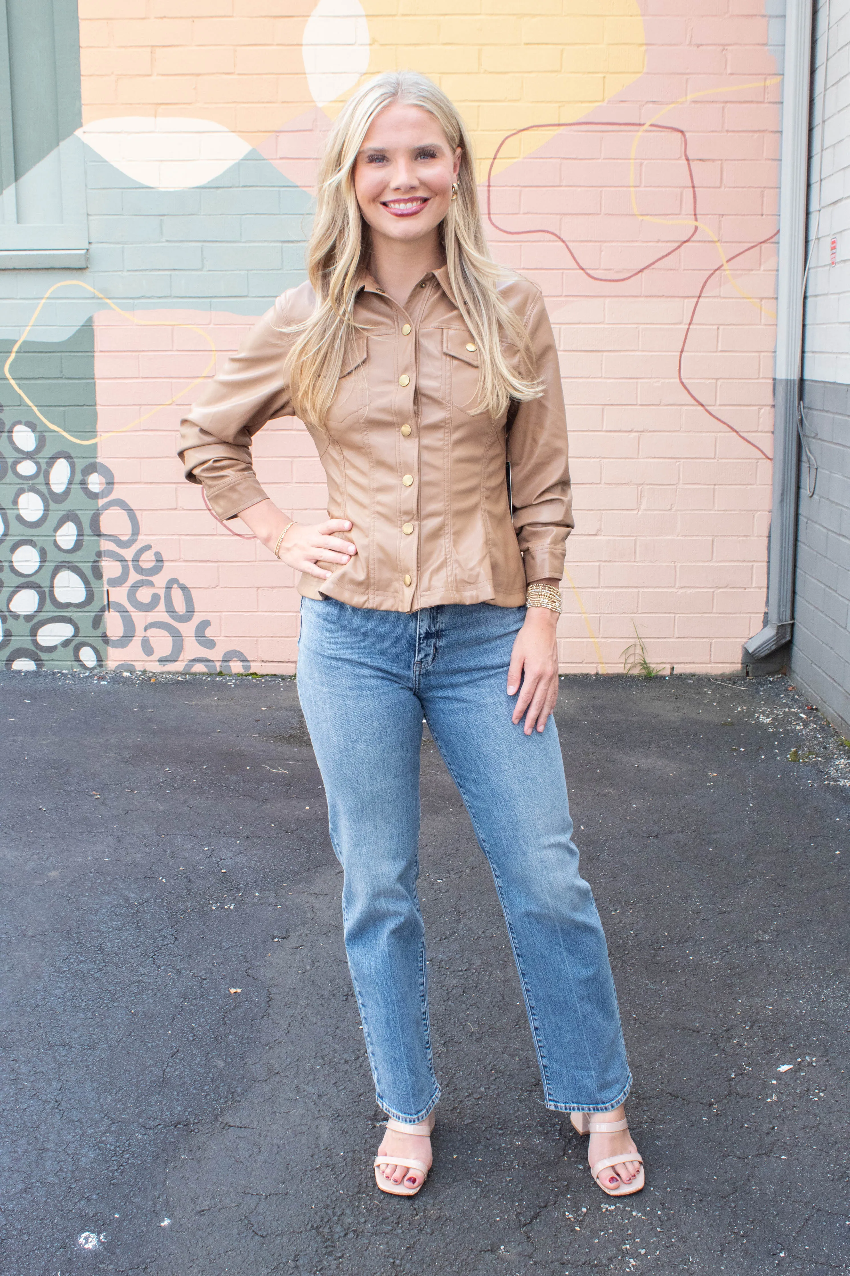 Sundaze High Rise Vintage Straight Jean, Brooklyn | Daze sold by North & Main Clothing Company product image thumbnail 2