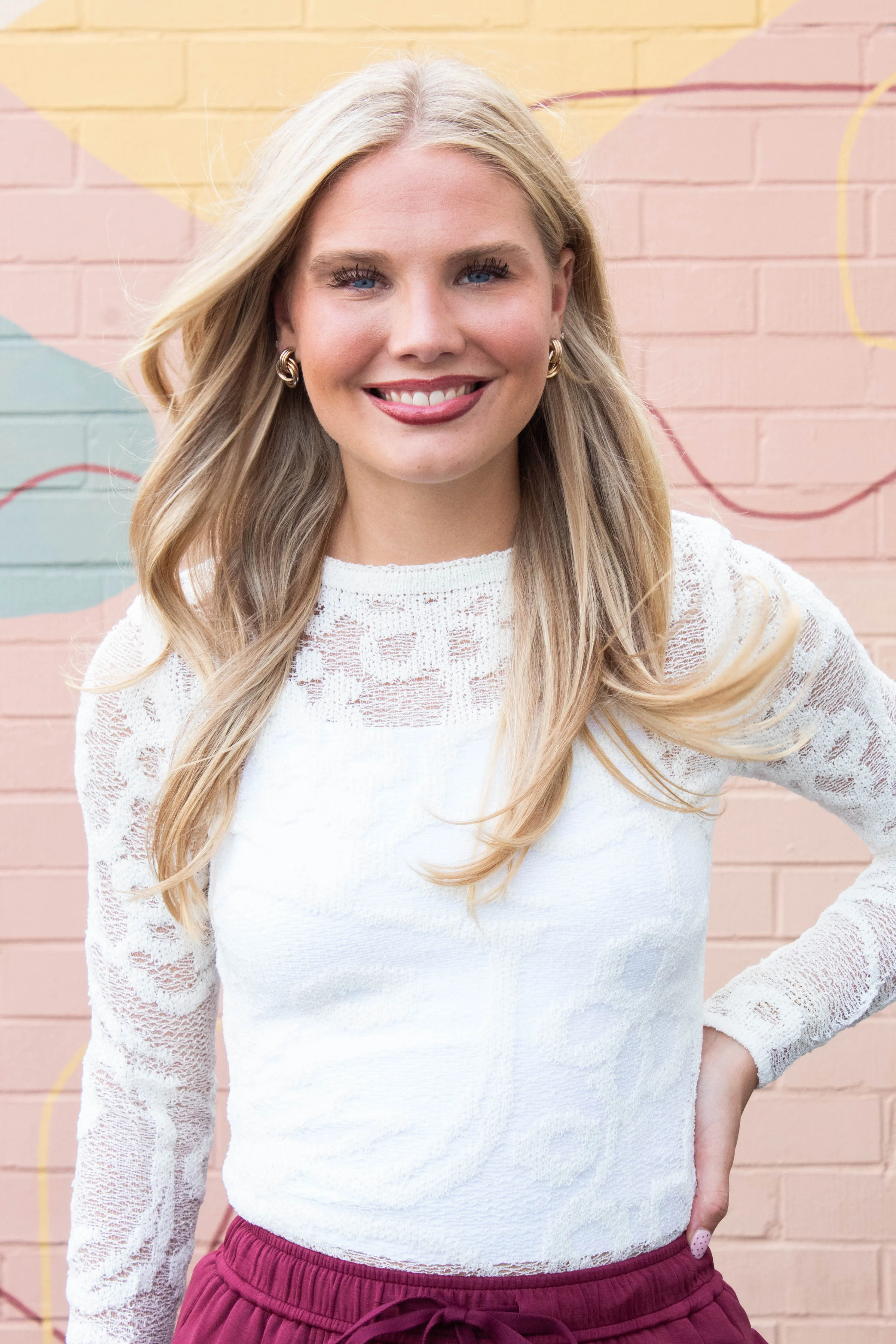 Crissa Lace Top, Cream | RD Style sold by North & Main Clothing Company product image thumbnail 3