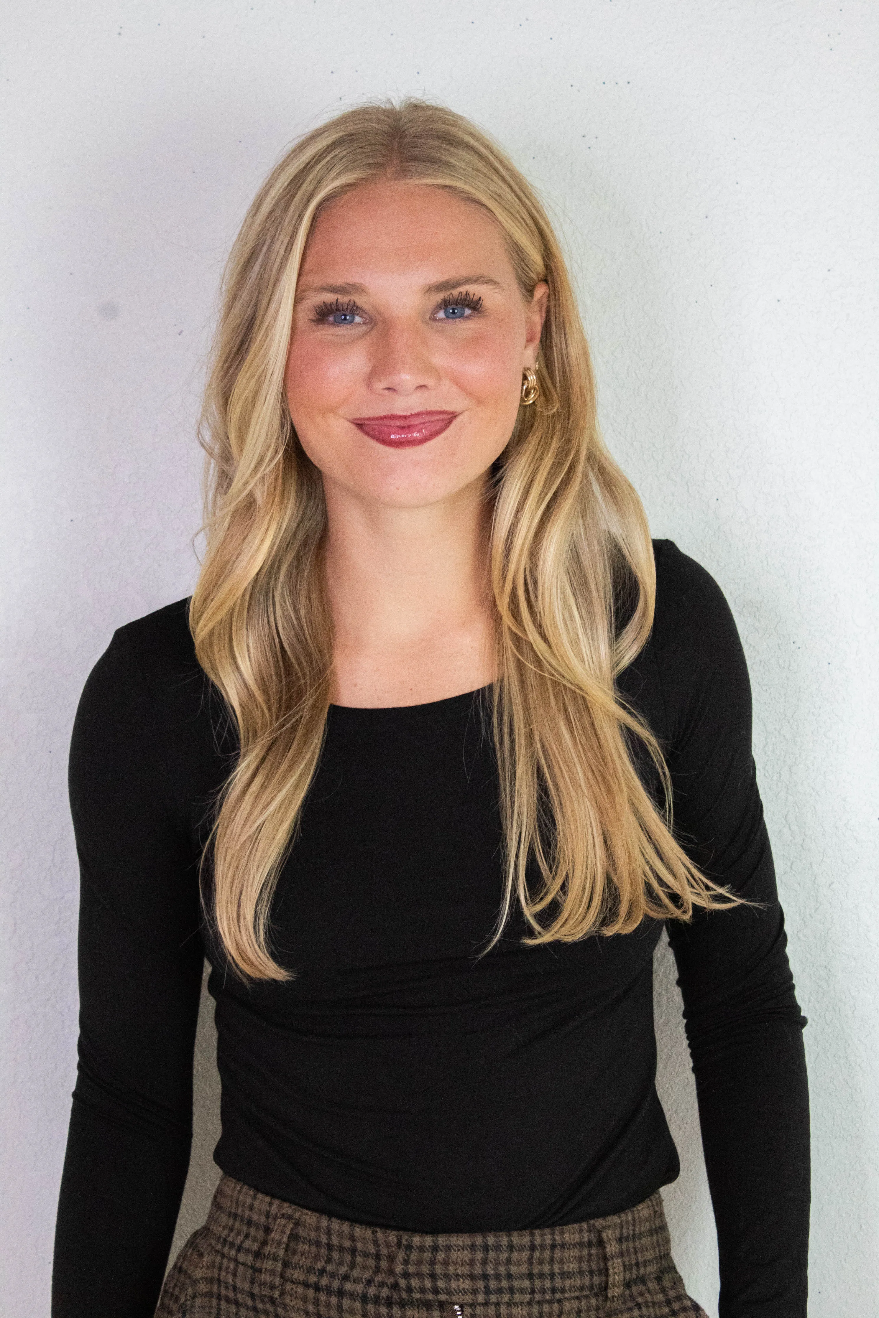 Della Layered Round Neck Top, Black sold by North & Main Clothing Company product image thumbnail 4