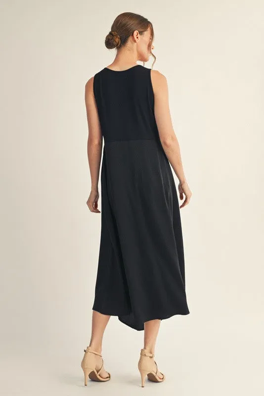 Sarah Grace Midi Dress, Black sold by North & Main Clothing Company product image thumbnail 3
